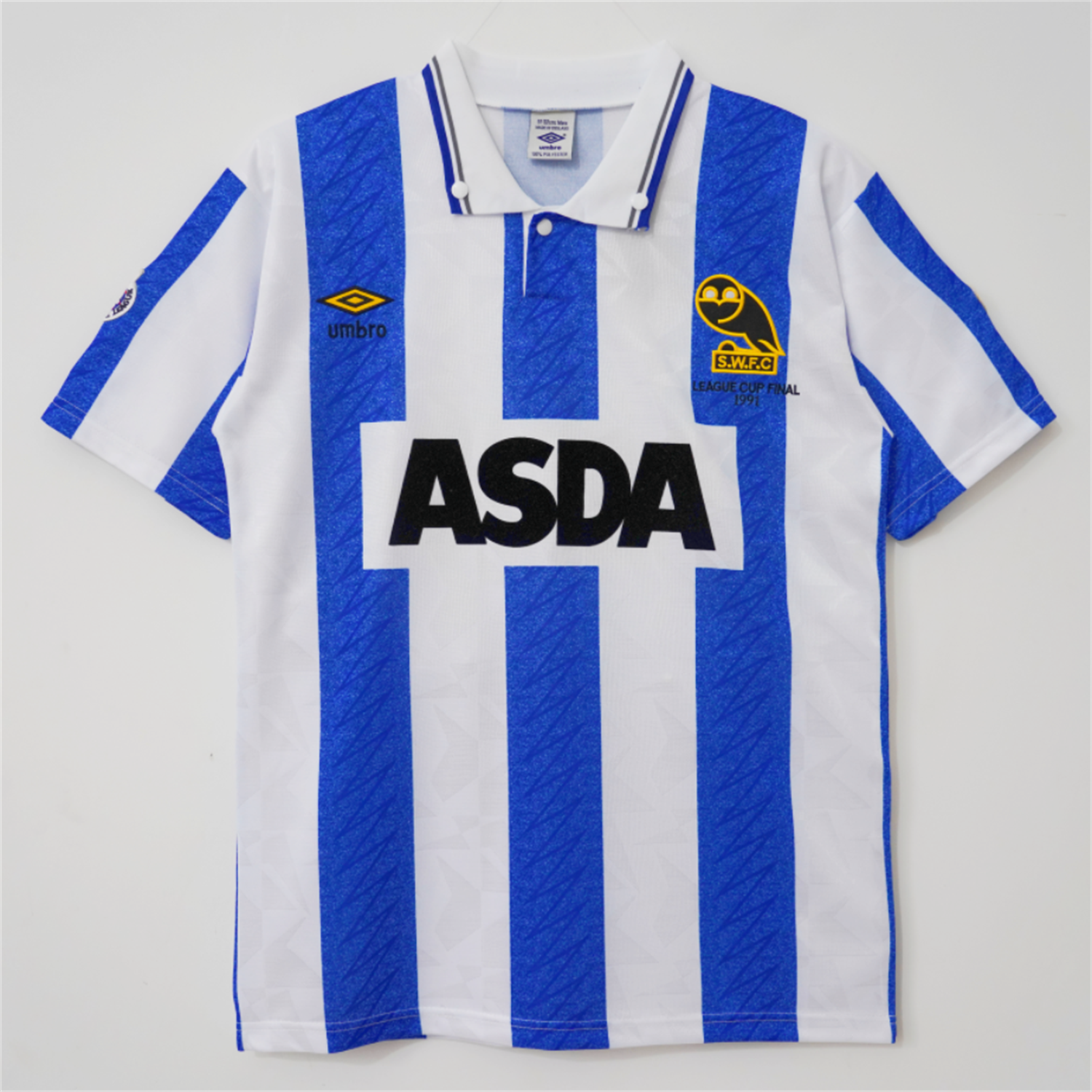 AlphaJersey-Retro Sheffield Wednesday 1989-93 Home Jersey