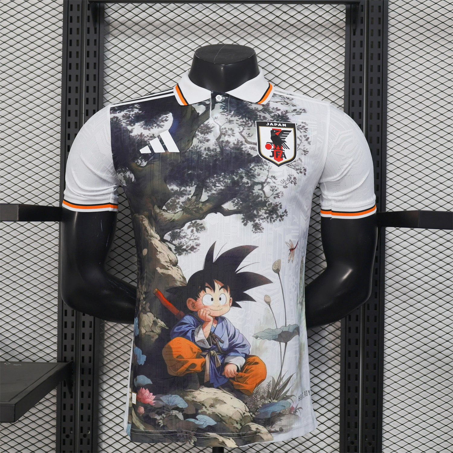 AlphaJersey-Japan 25-26 Son Goku Meditates Under The Tree Special Jersey - Player Version