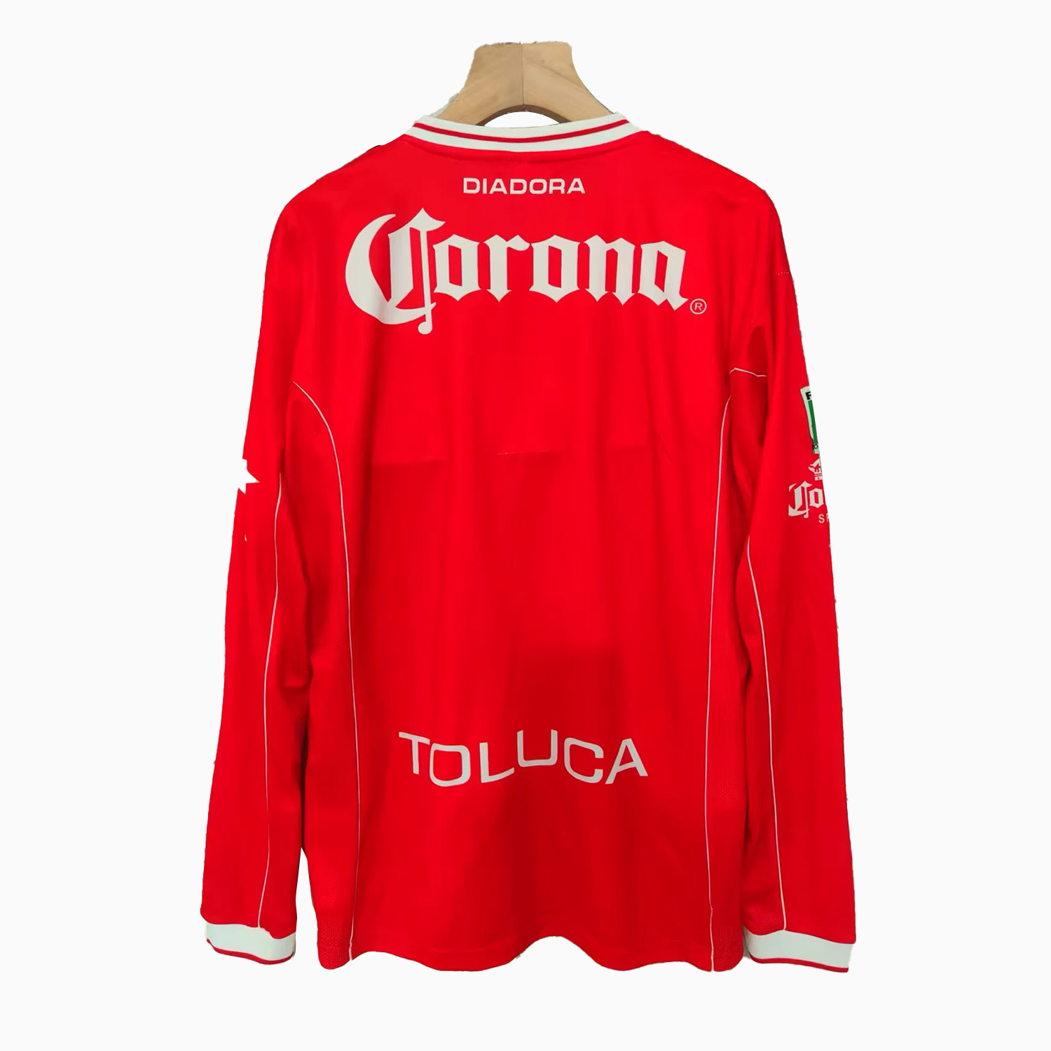 AlphaJersey-Retro Toluca 1998-99 Home Long Sleeves Jersey