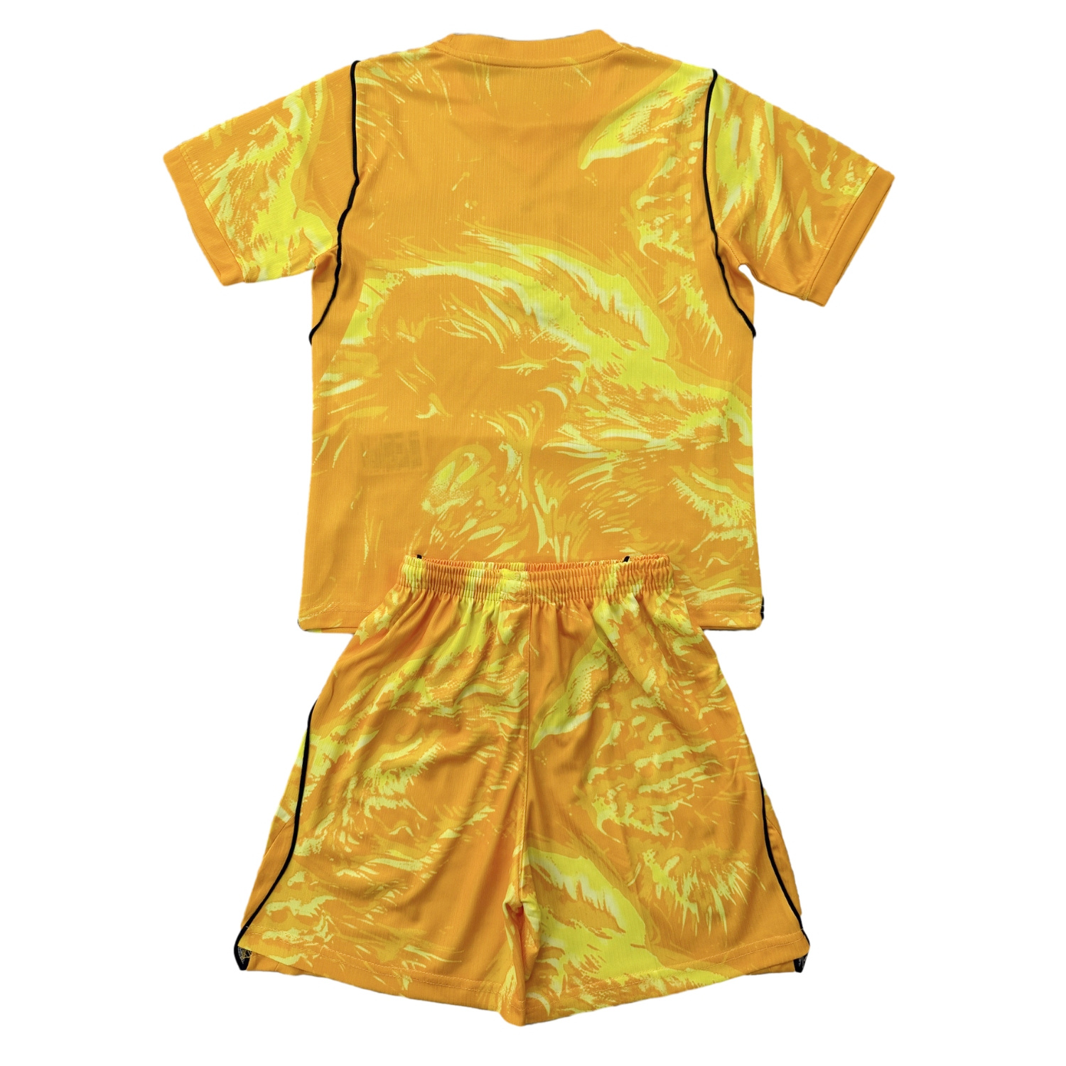 AlphaJersey-England 2026 Goalkeeper Yellow Men's Adult Jersey Set - Fans Version