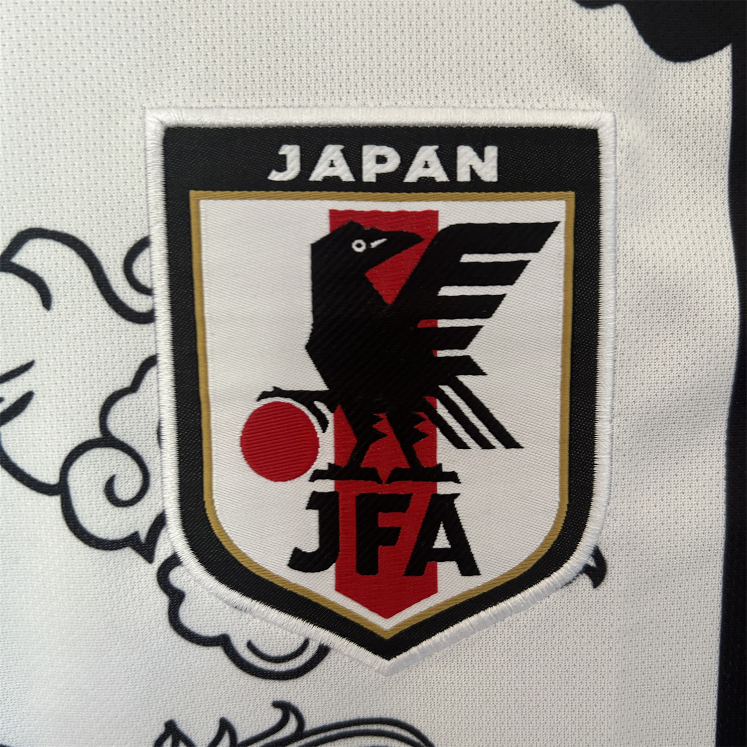AlphaJersey-Japan 25-26 Betta Fish And Samurai Sword White Special Jersey - Fans Version