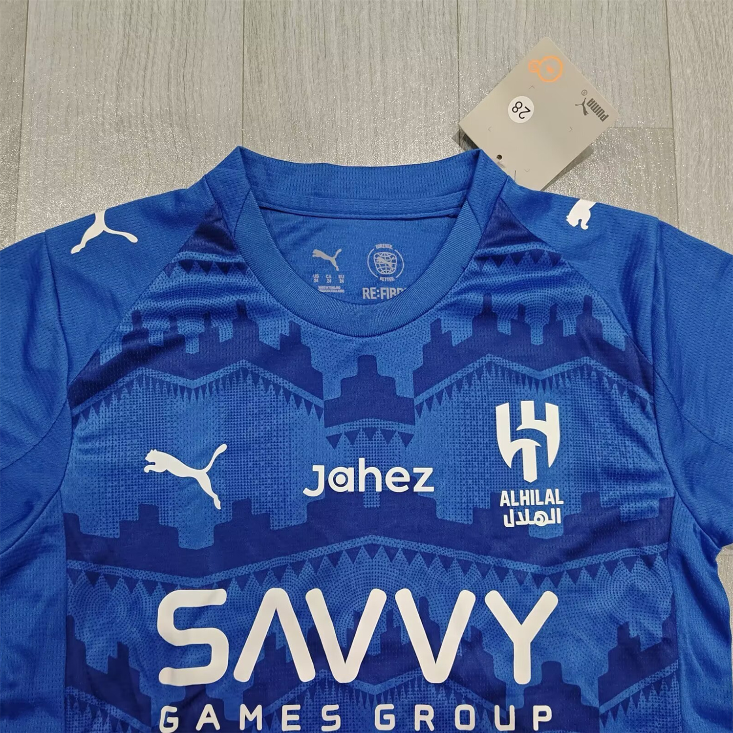 AlphaJersey-Al Hilal Riyadh Crescent 25-26 Home Kids Kit