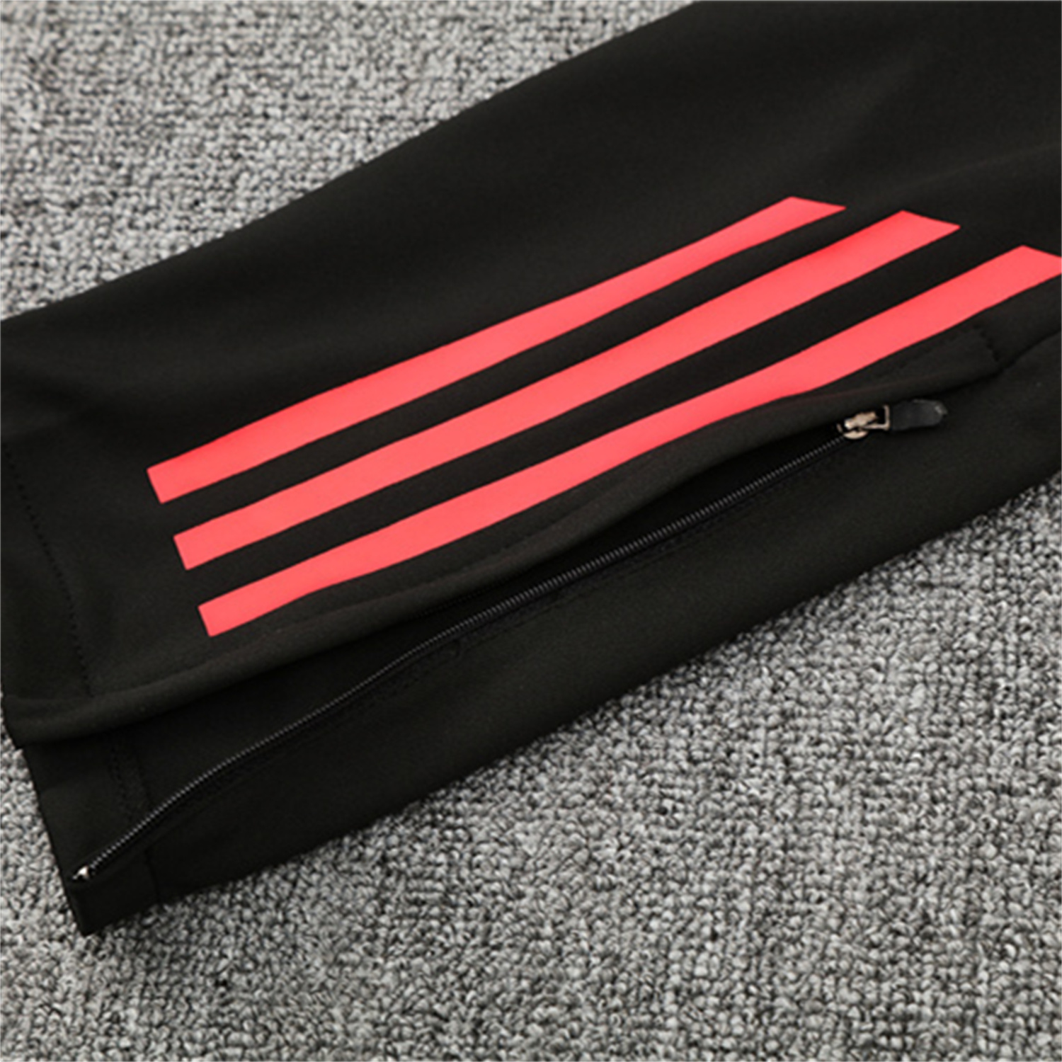 AlphaJersey-Liver.pool 25-26 Long Sleeve Training Set - Red Top & Black Pants