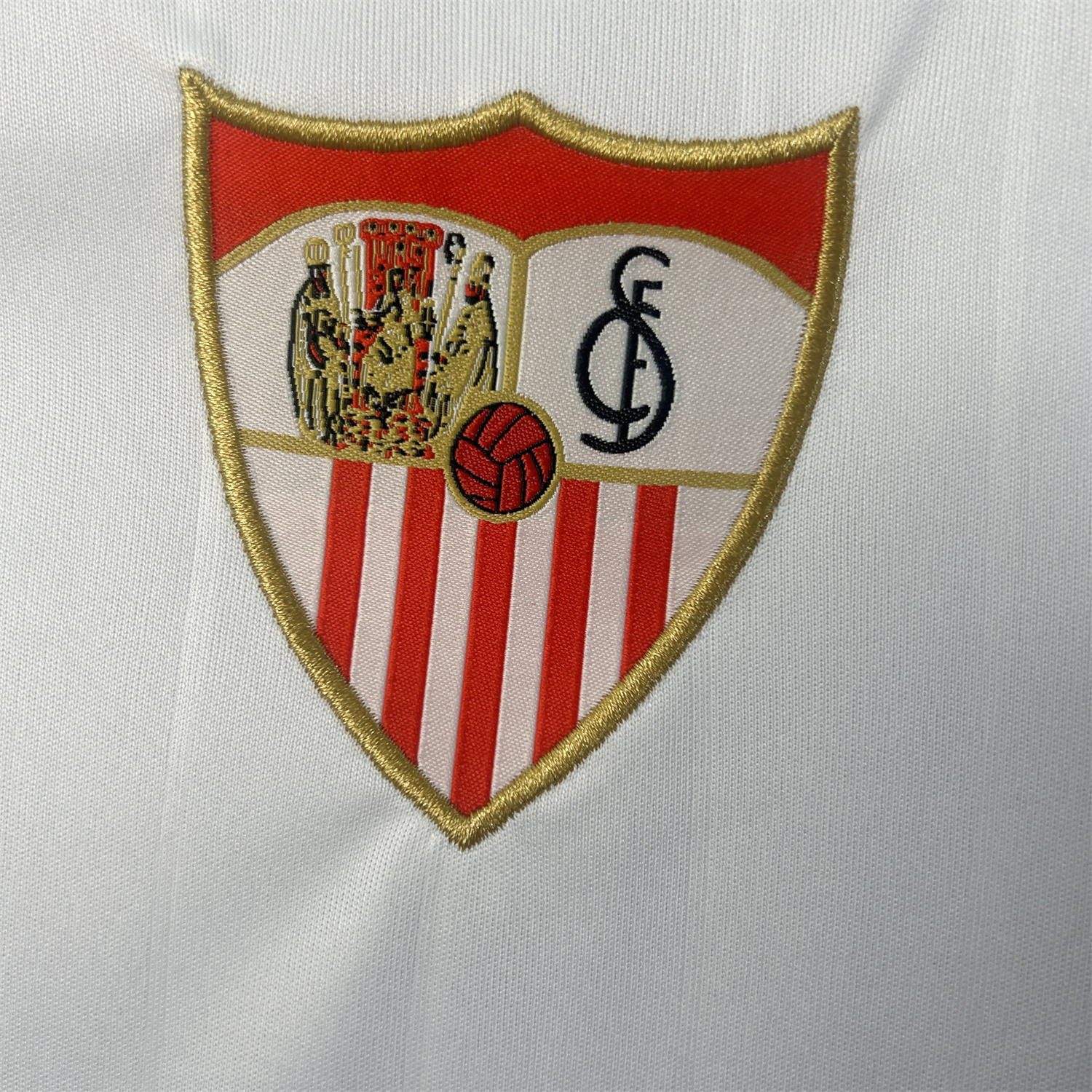 AlphaJersey-Sevilla 25-26 Home White Jersey - Fans Version