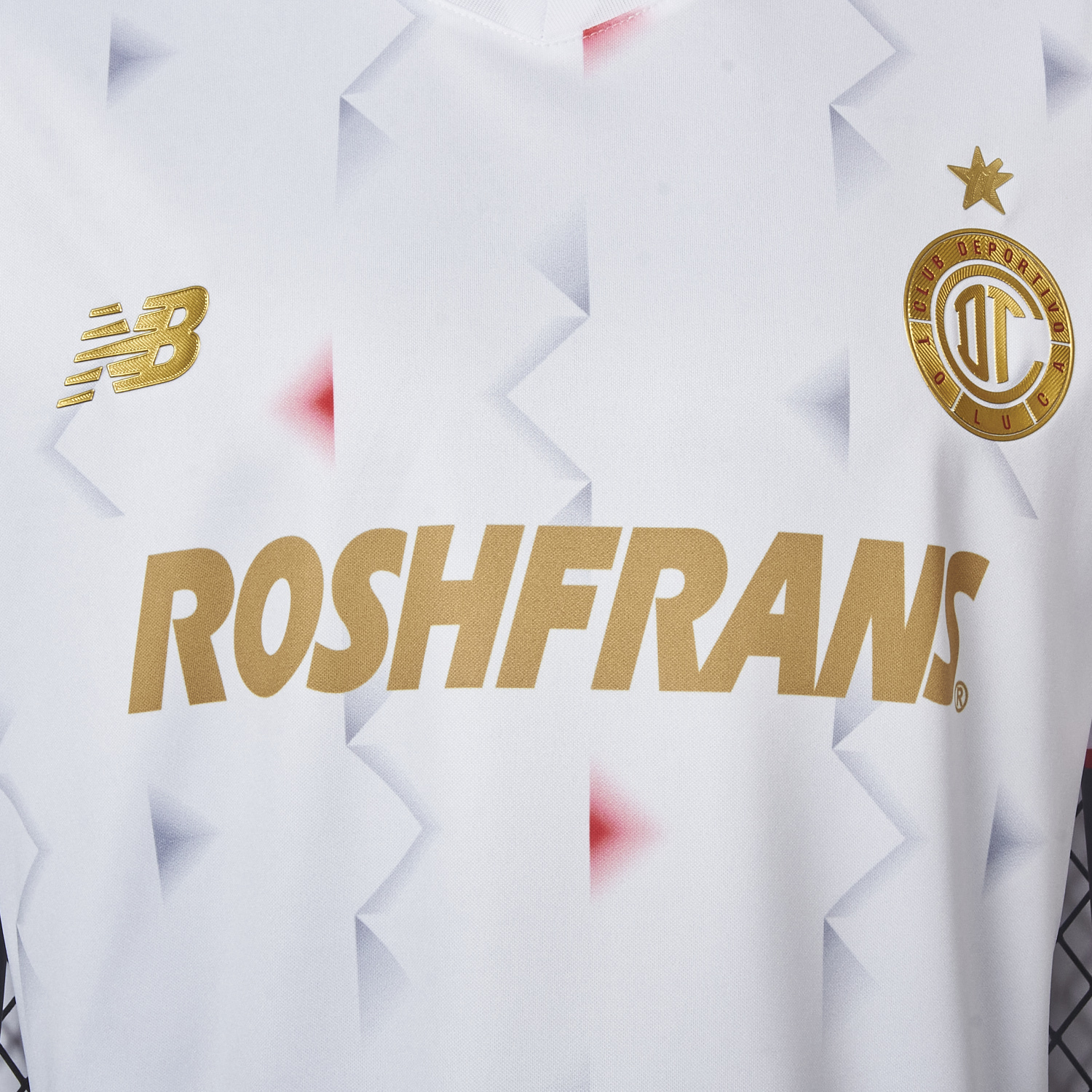 AlphaJersey-Toluca 25-26 Away White Jersey - Player Version