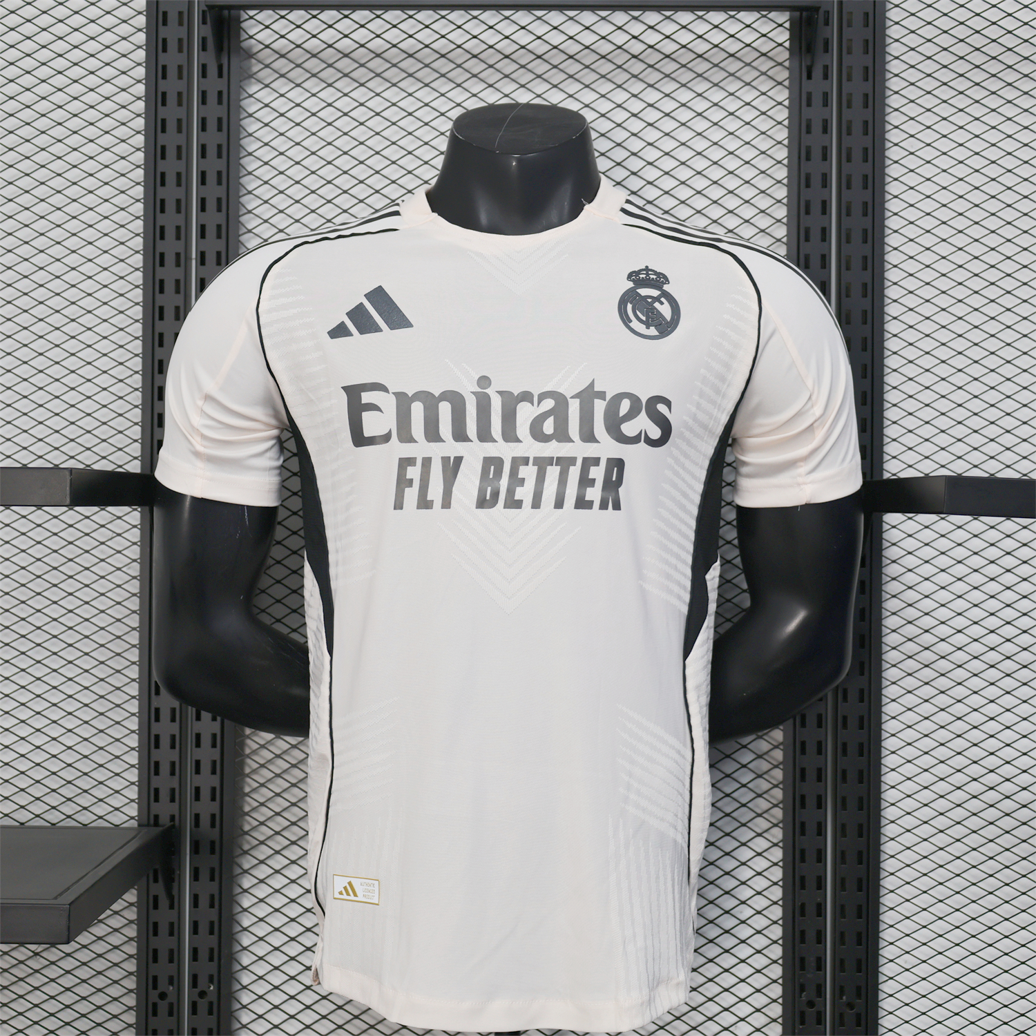 AlphaJersey-Real Madrid 25-26 Beige Training Jersey - Player Version