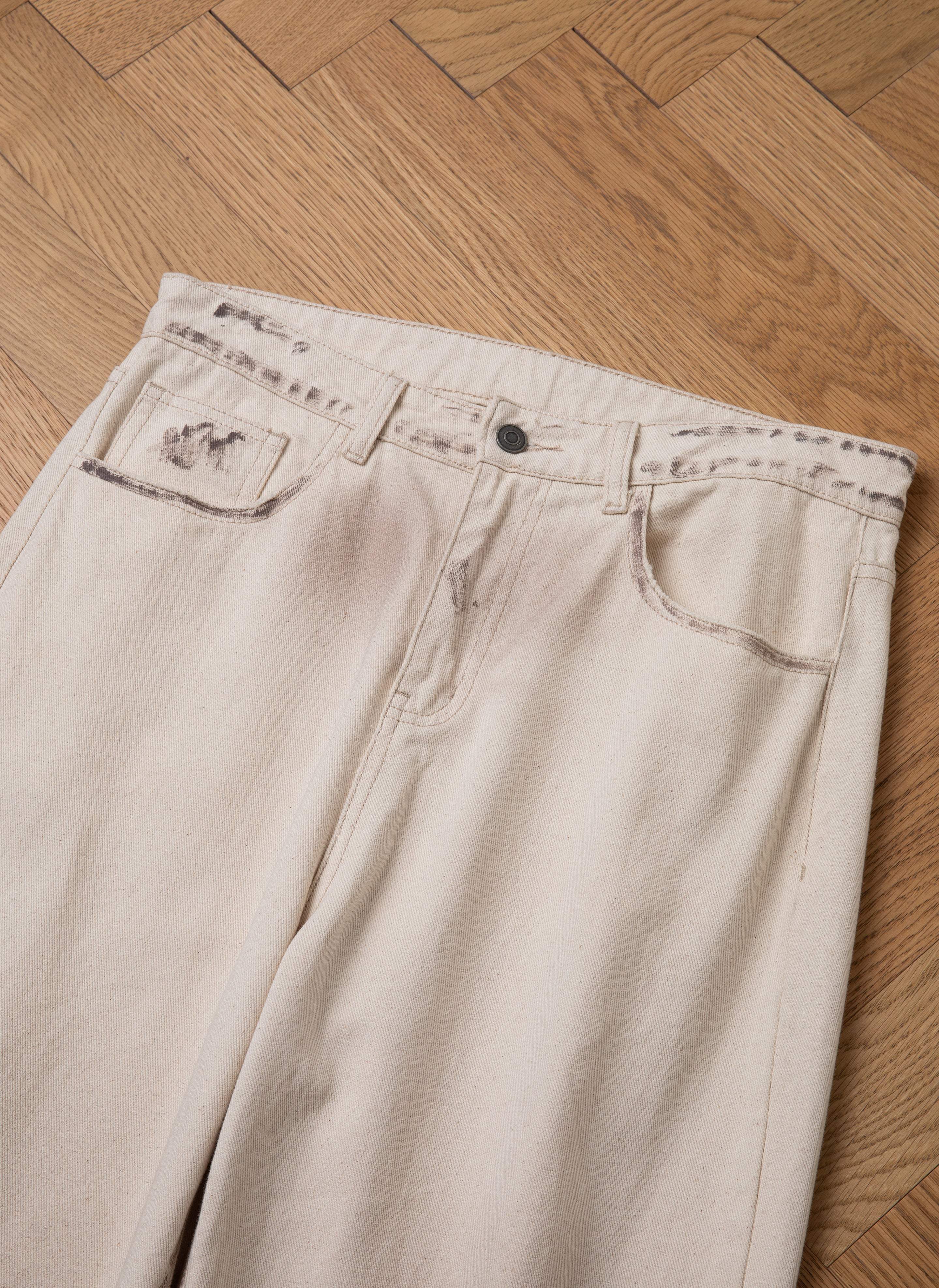Lacy Baggy Jeans | Modern Menswear by yycbvcnbmmnbm