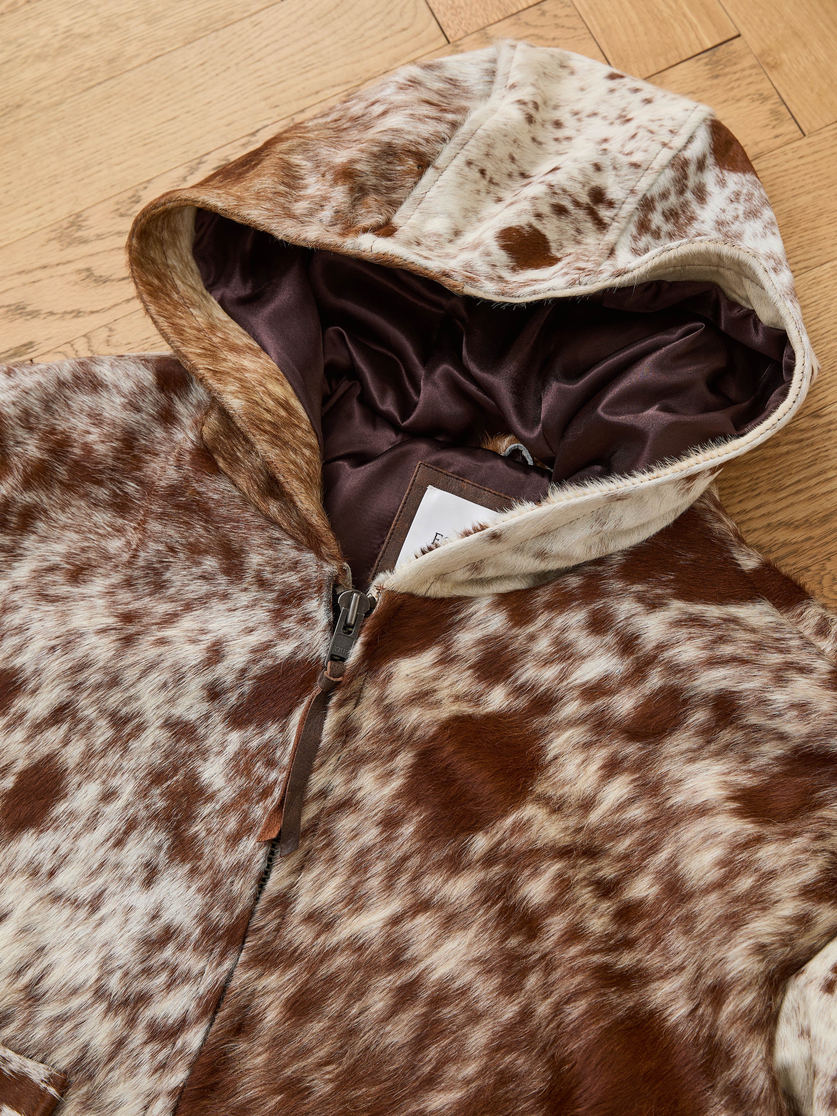 Cowhide Drover Hoodie | Modern Menswear by yycbvcnbmmnbm
