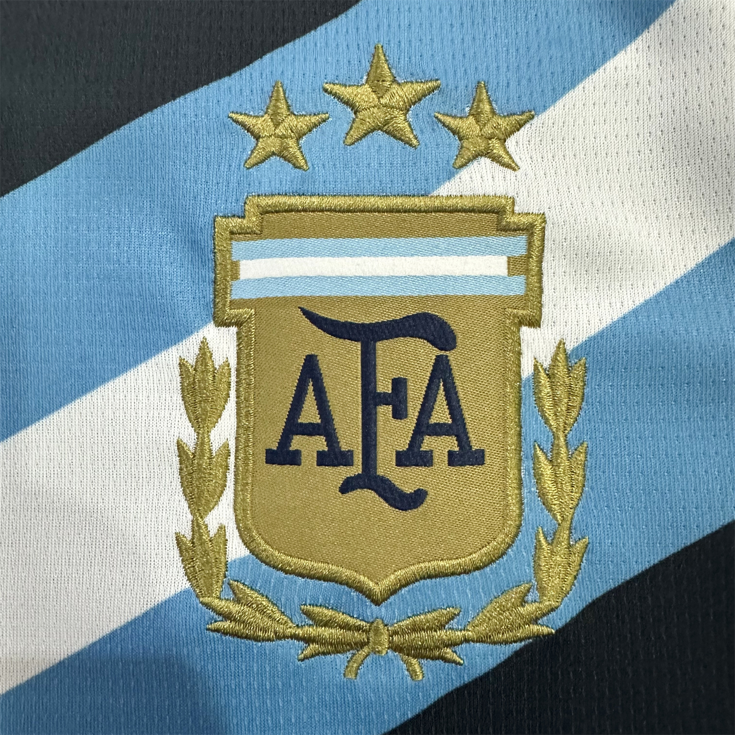 AlphaJersey-Argentina 2026 Blue Shoulder Stripes Special Jersey - Fans Version