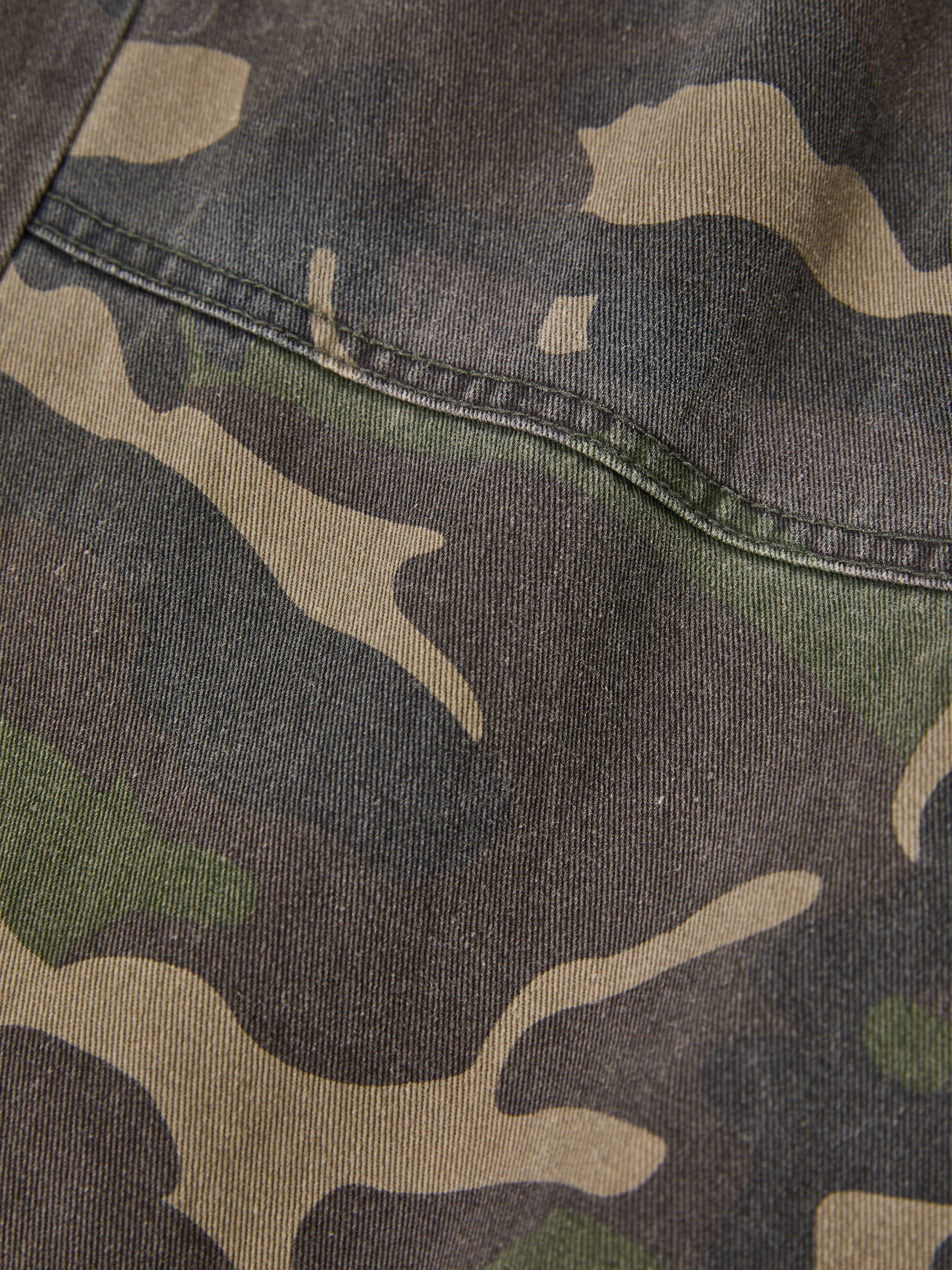 Camouflage Twill Utility Cargo Pants | Modern Menswear by yycbvcnbmmnbm