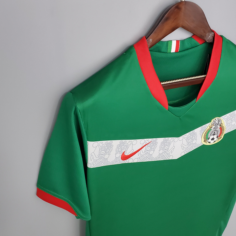 AlphaJersey-Retro Mexico 2006 Home Stadium Jersey