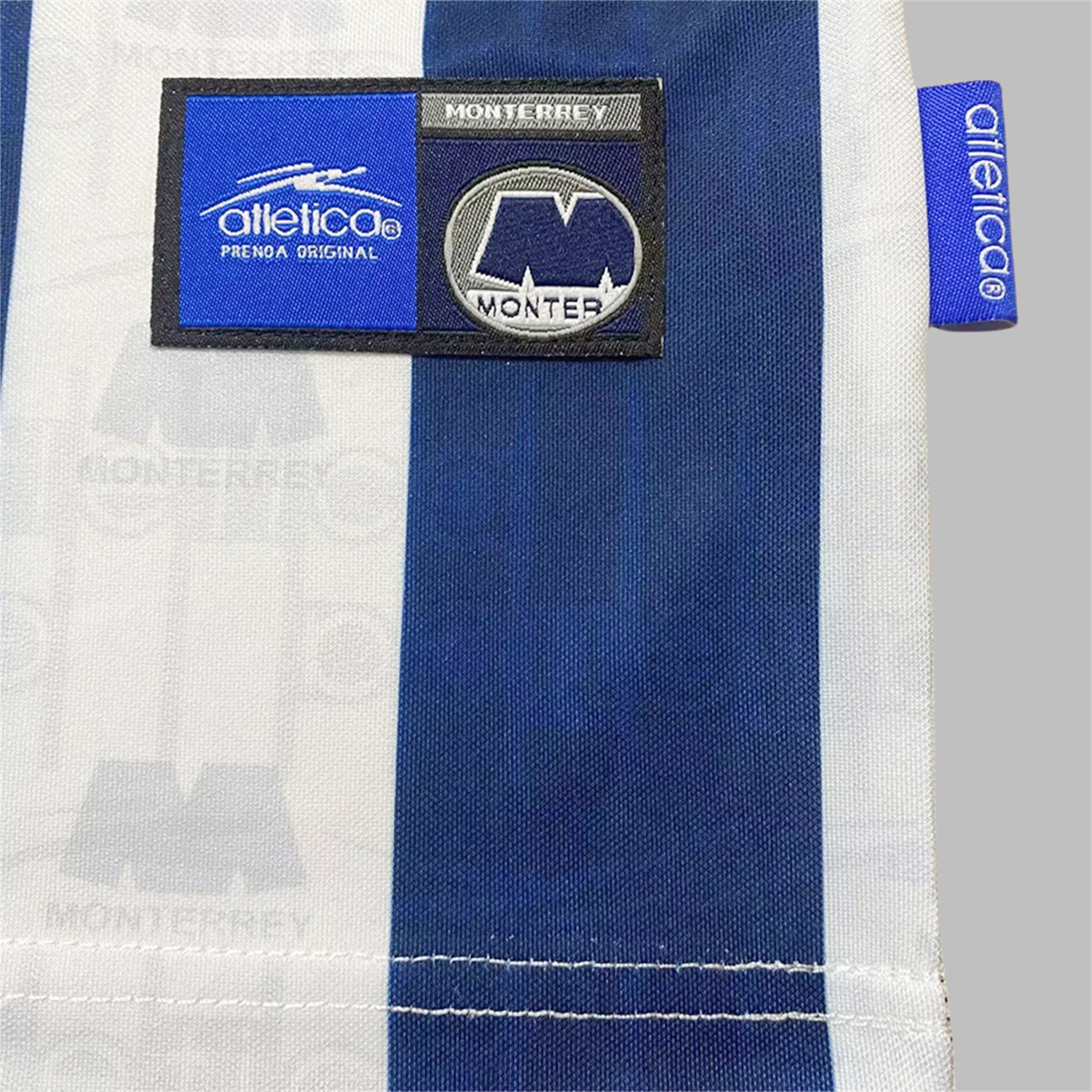 AlphaJersey-Retro Rayados Monterrey 1999-00 Home Long Sleeves Jersey