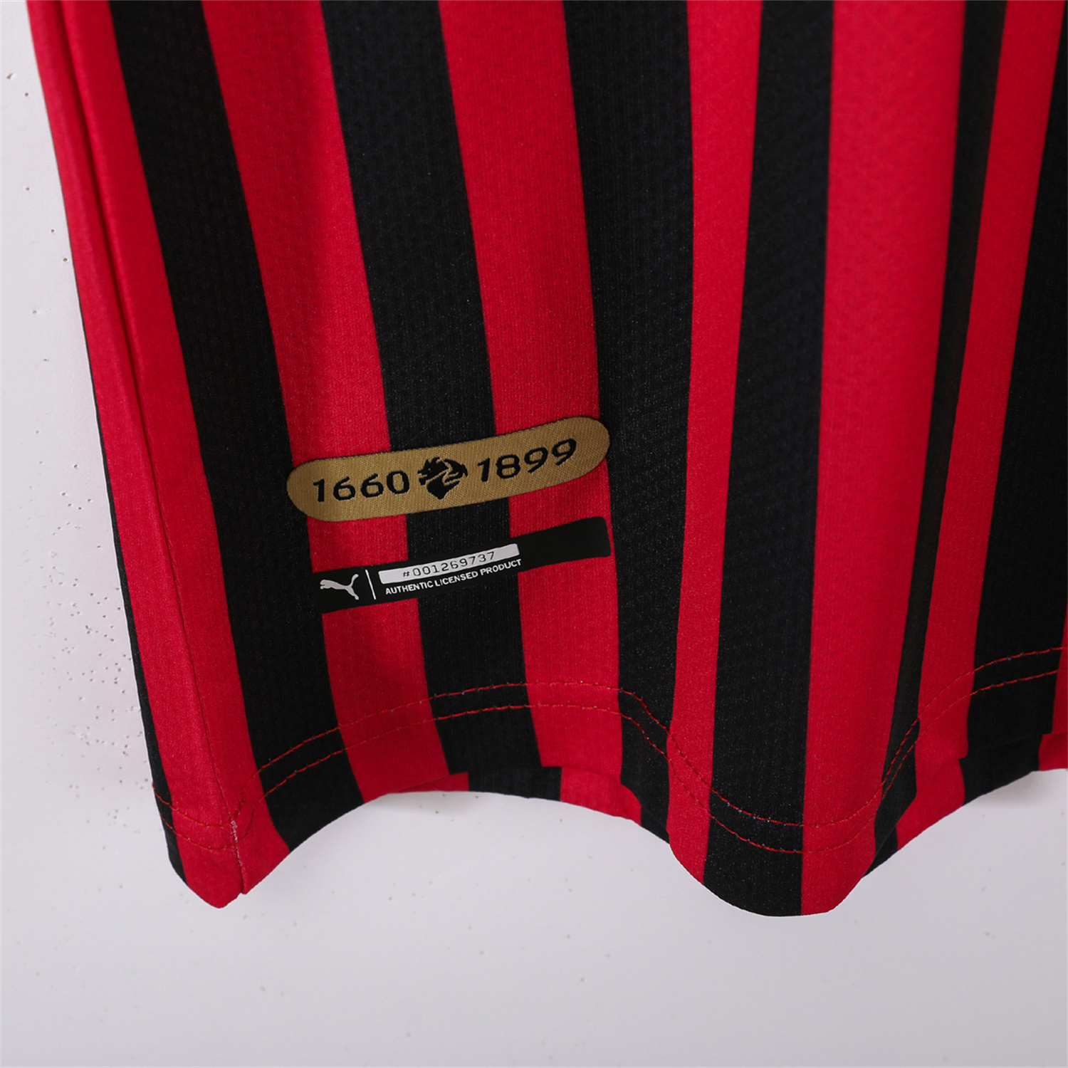 AlphaJersey-Retro AC Milan 2019 120th Anniversary Home Jersey