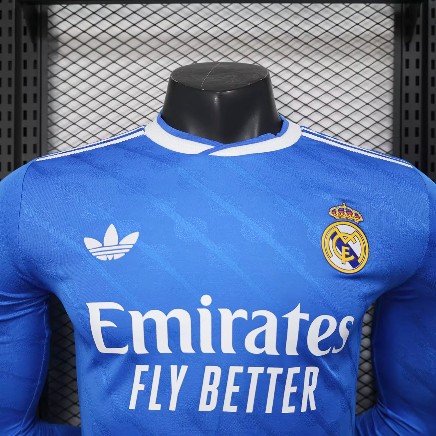 AlphaJersey-Real Madrid 25-26 Third Long Sleeves Jersey - Player Version