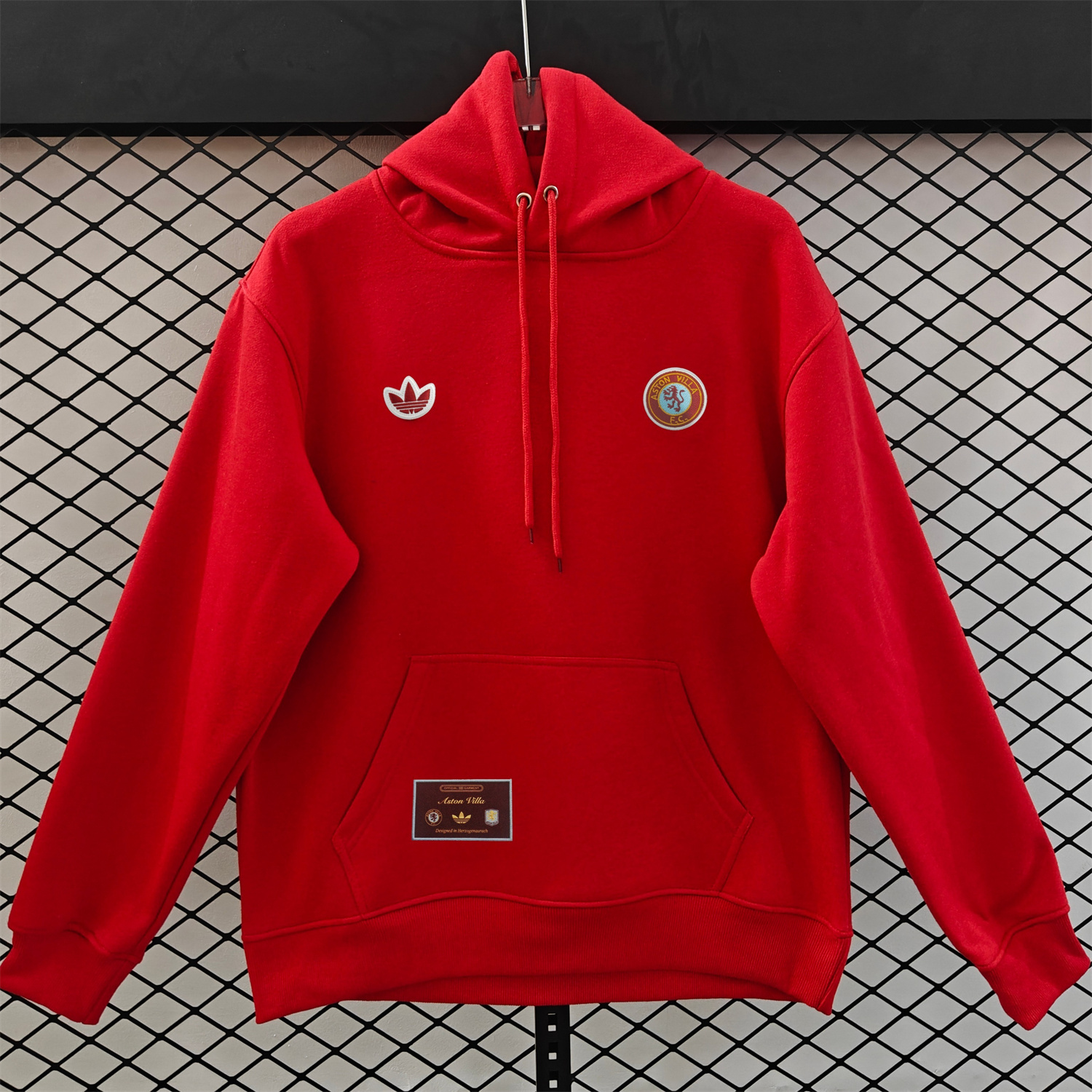 AlphaJersey-Aston Villa 25-26 Originals Terrace Icon Unisex Pullover Hoodie