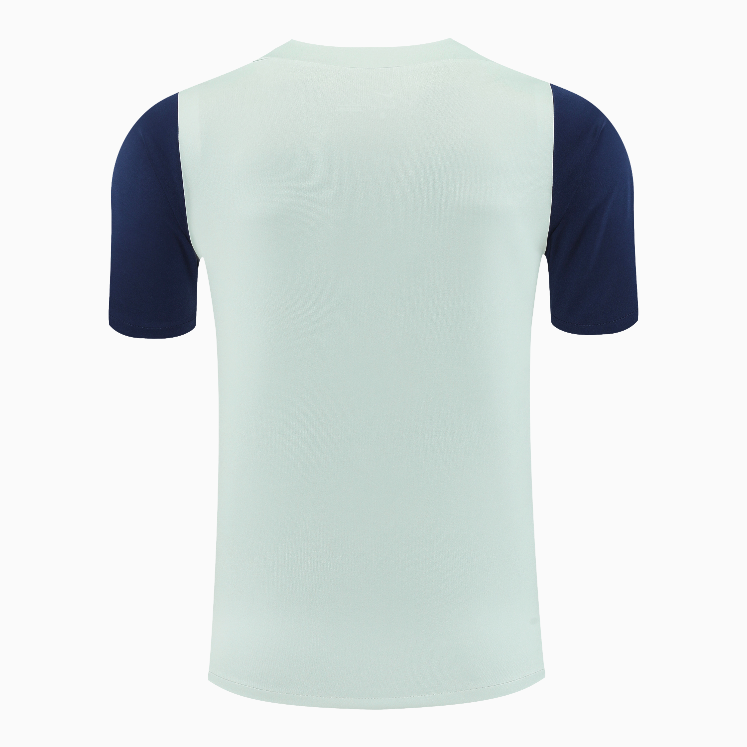 AlphaJersey-Inter Milan 25-26 Short-Sleeve Training Set - Blue Sleeve White Top & Blue Shorts