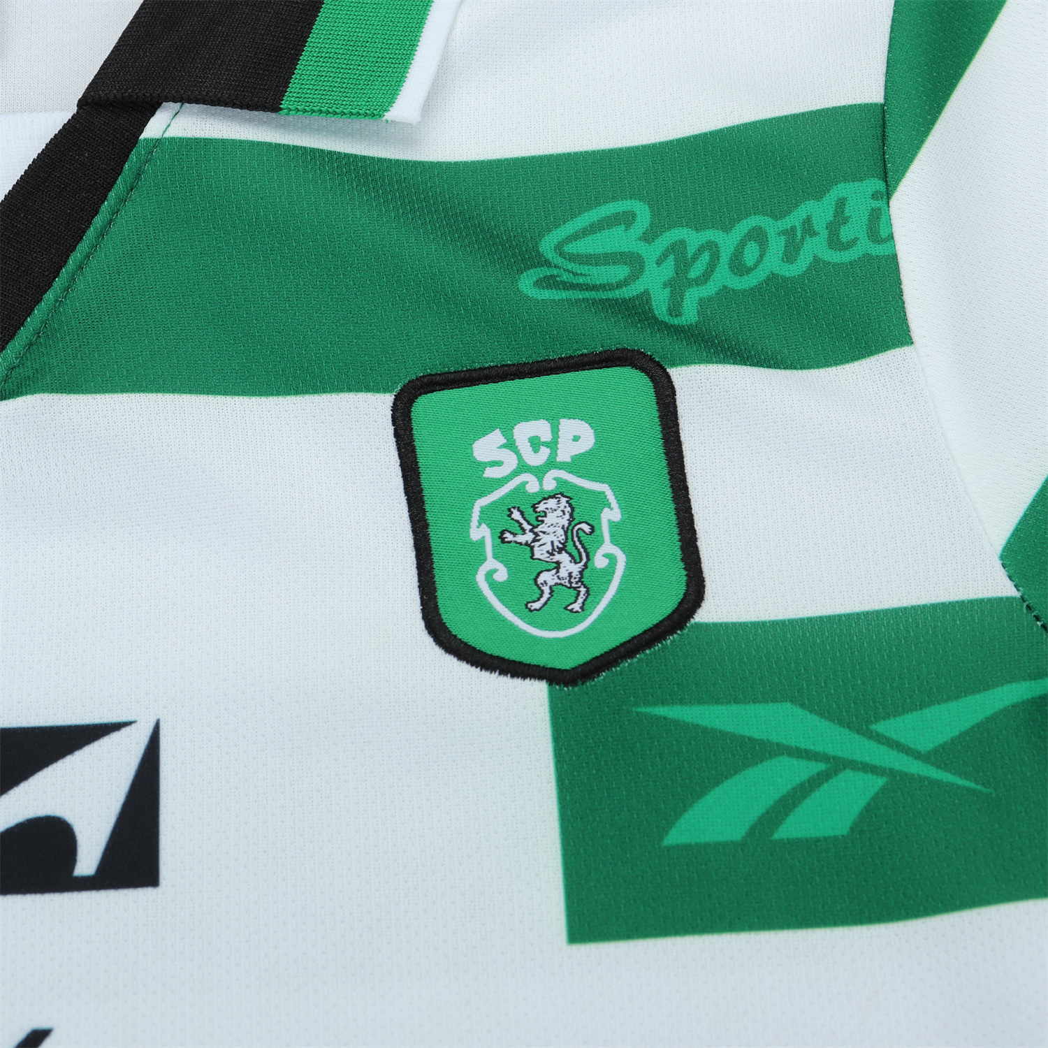 AlphaJersey-Retro Sporting CP 1999-00 Home Kids Kit