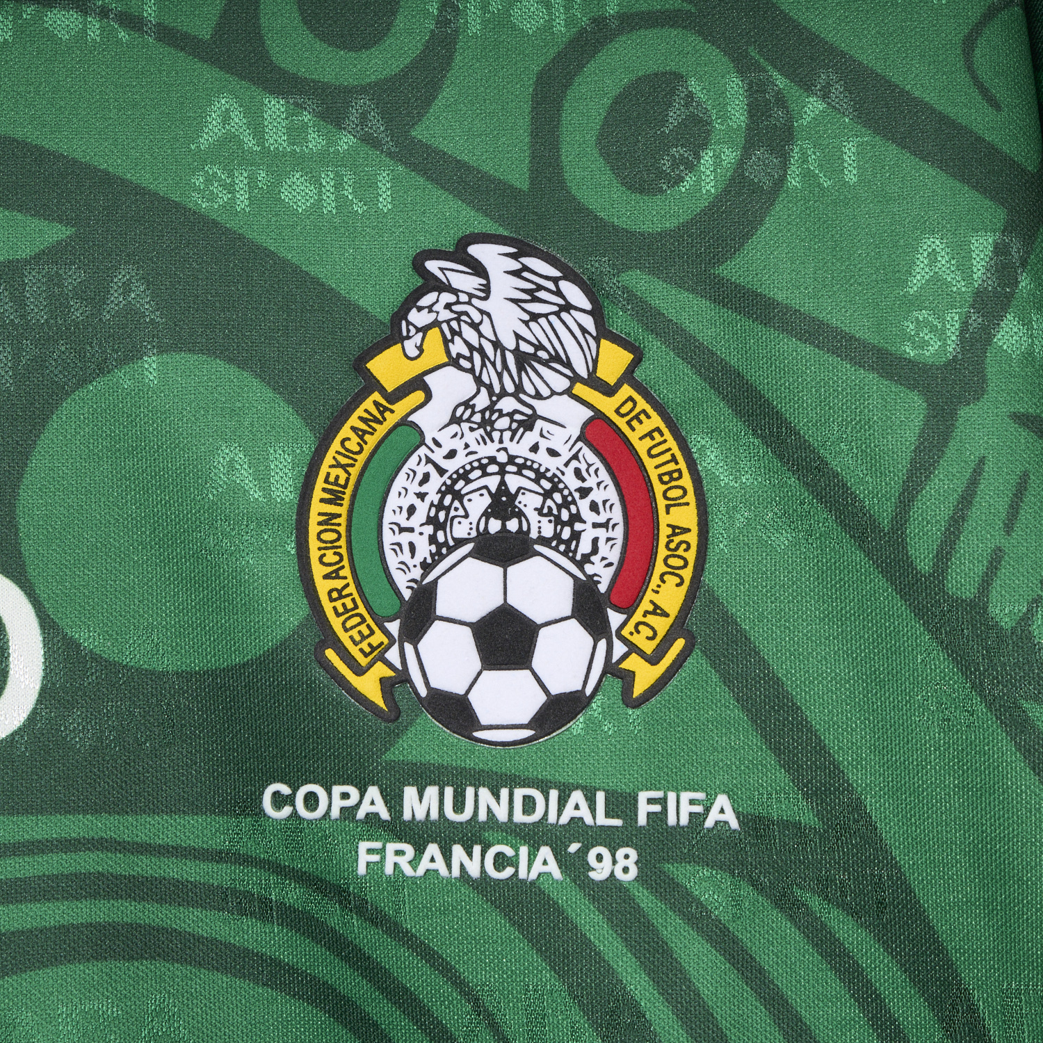 AlphaJersey-Retro Mexico 1998 Home Jersey