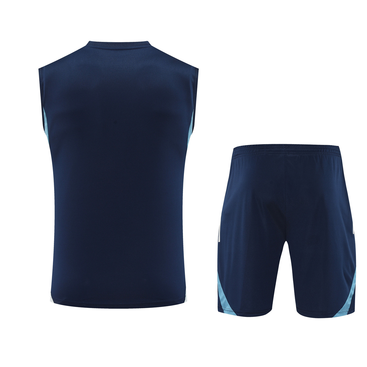 AlphaJersey-Arsenal 25-26 Vest Training Set - Deep Blue Vest and Shorts