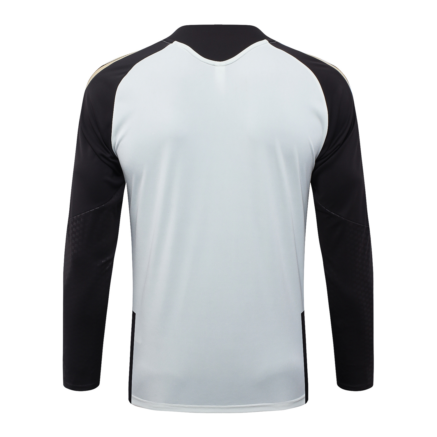 AlphaJersey-Flamengo 2026 Long Sleeve Training Set - White Top & Black Pants