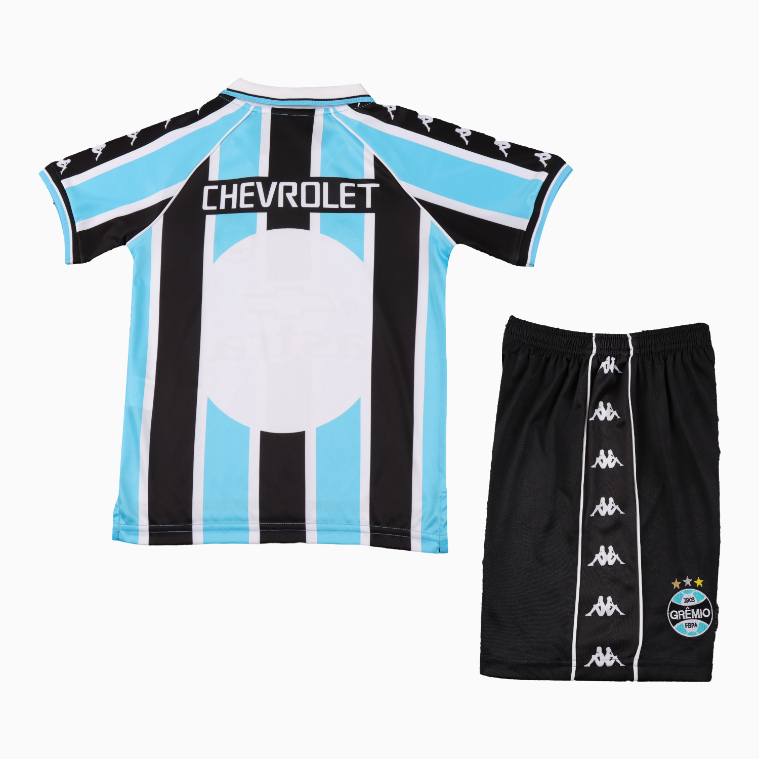 AlphaJersey-Retro Gremio 2000 Home Kids Kit
