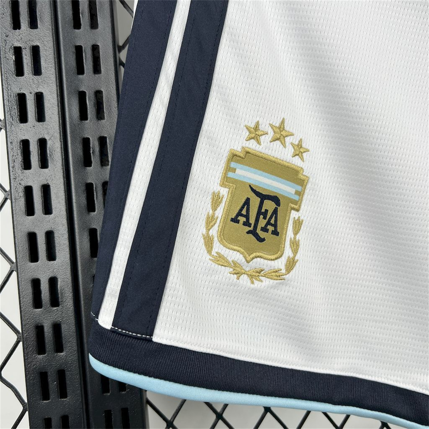 AlphaJersey-Argentina 2026 White Shorts - Fans Version