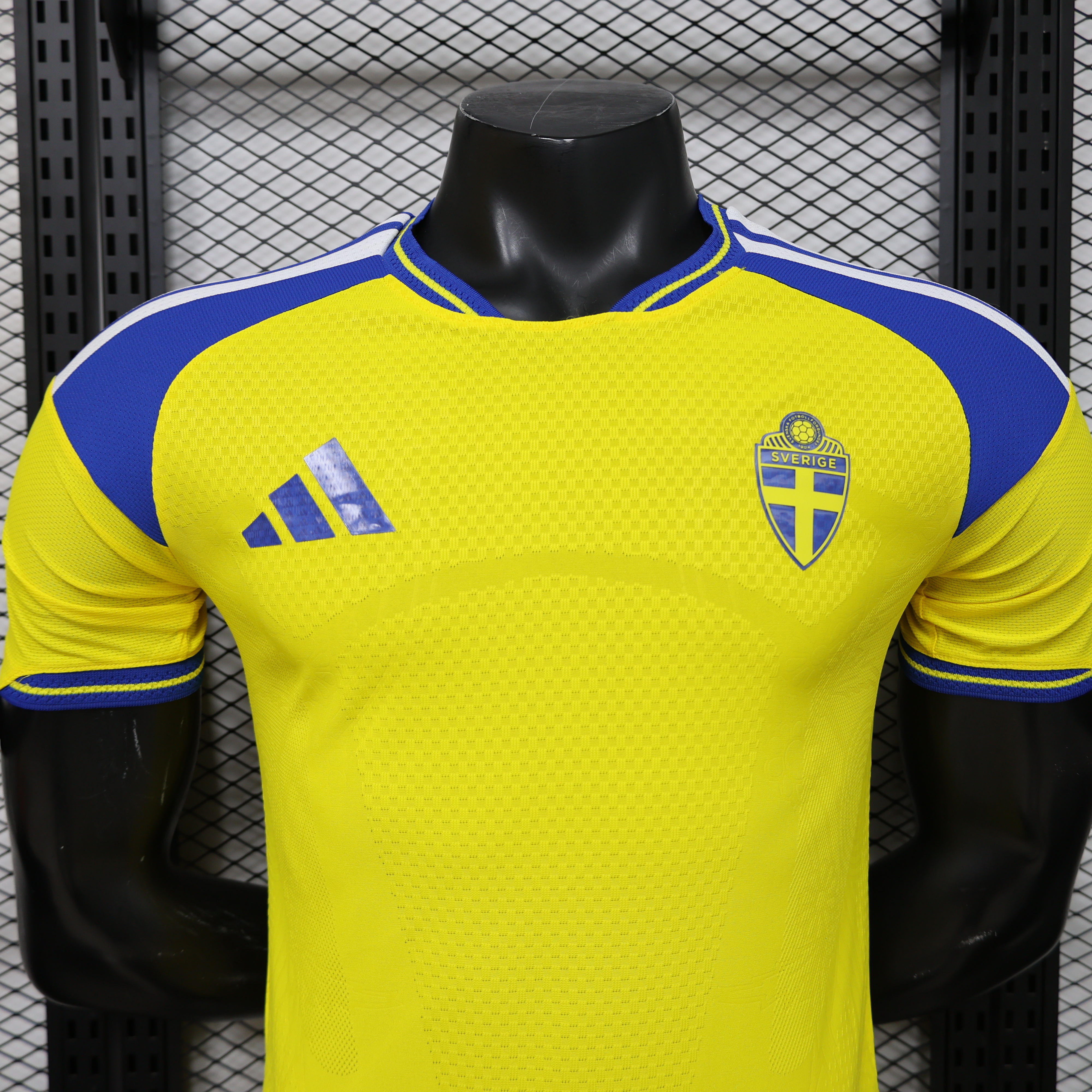 AlphaJersey-Sweden 2026 Home Jersey - Player Version