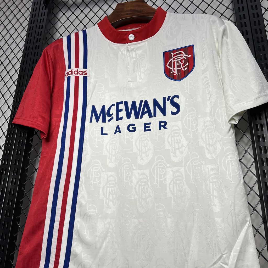 AlphaJersey-Retro Glasgow Rangers 1996-97 Away Stadium Jersey
