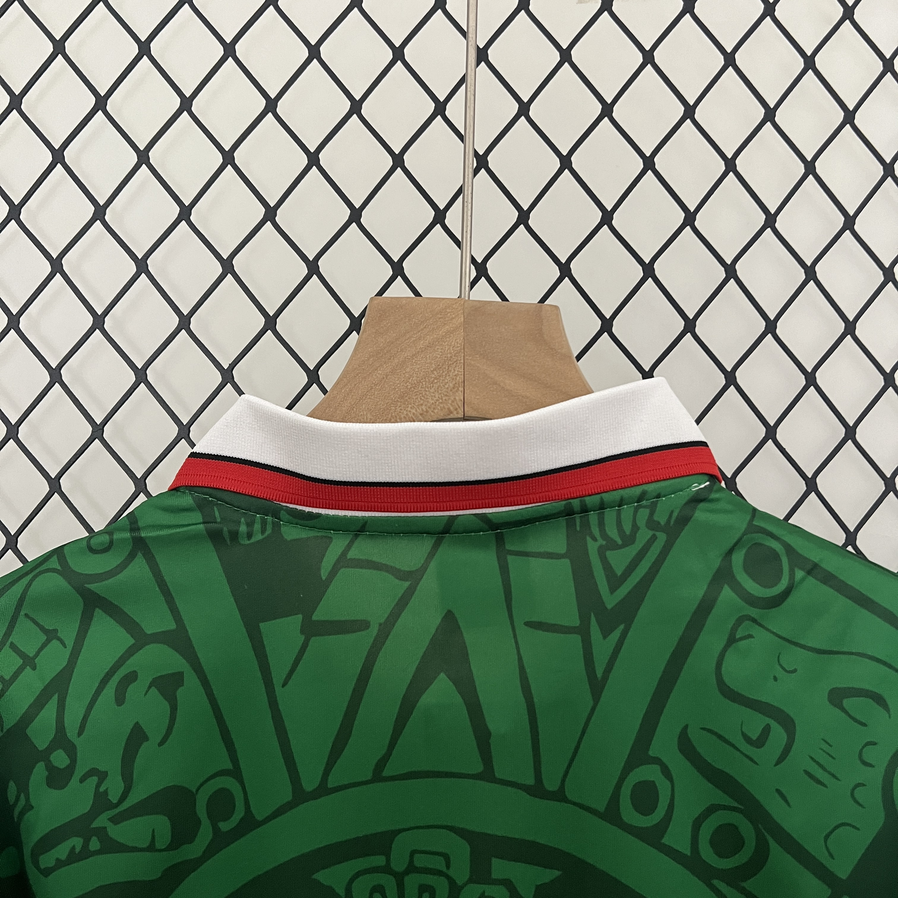 AlphaJersey-Retro Mexico 1998 Home Stadium Kids Kit