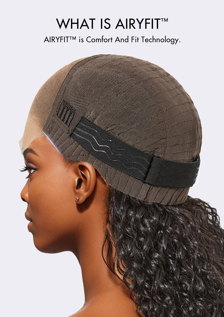 AiryFit™ Scalp Care Wigs -Salt and Pepper Glueless Minimalist HD Lace Bob Wig Pre-Cut Lace - US Only
