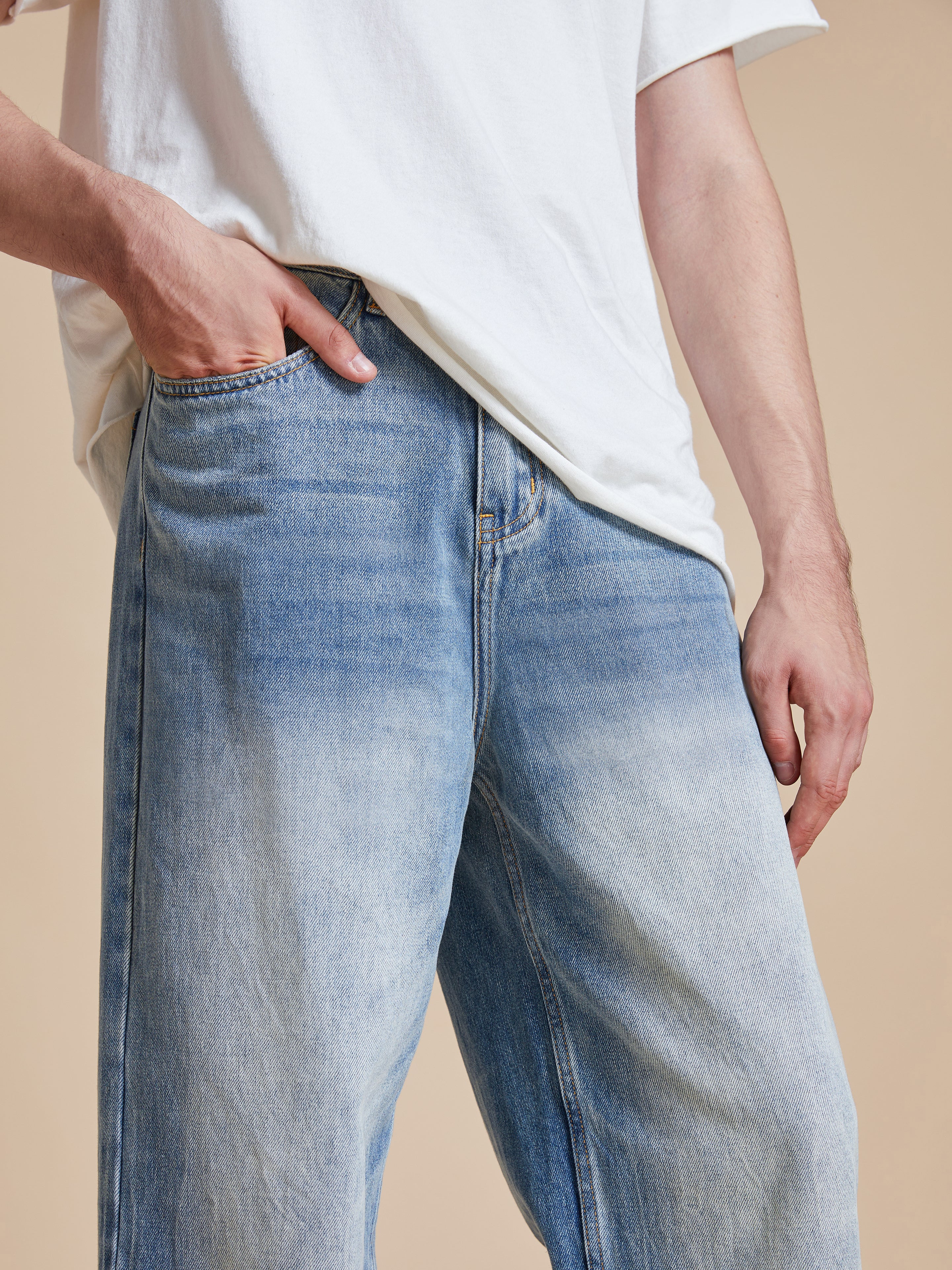 Lacy Baggy Jeans | Modern Menswear by yycbvcnbmmnbm