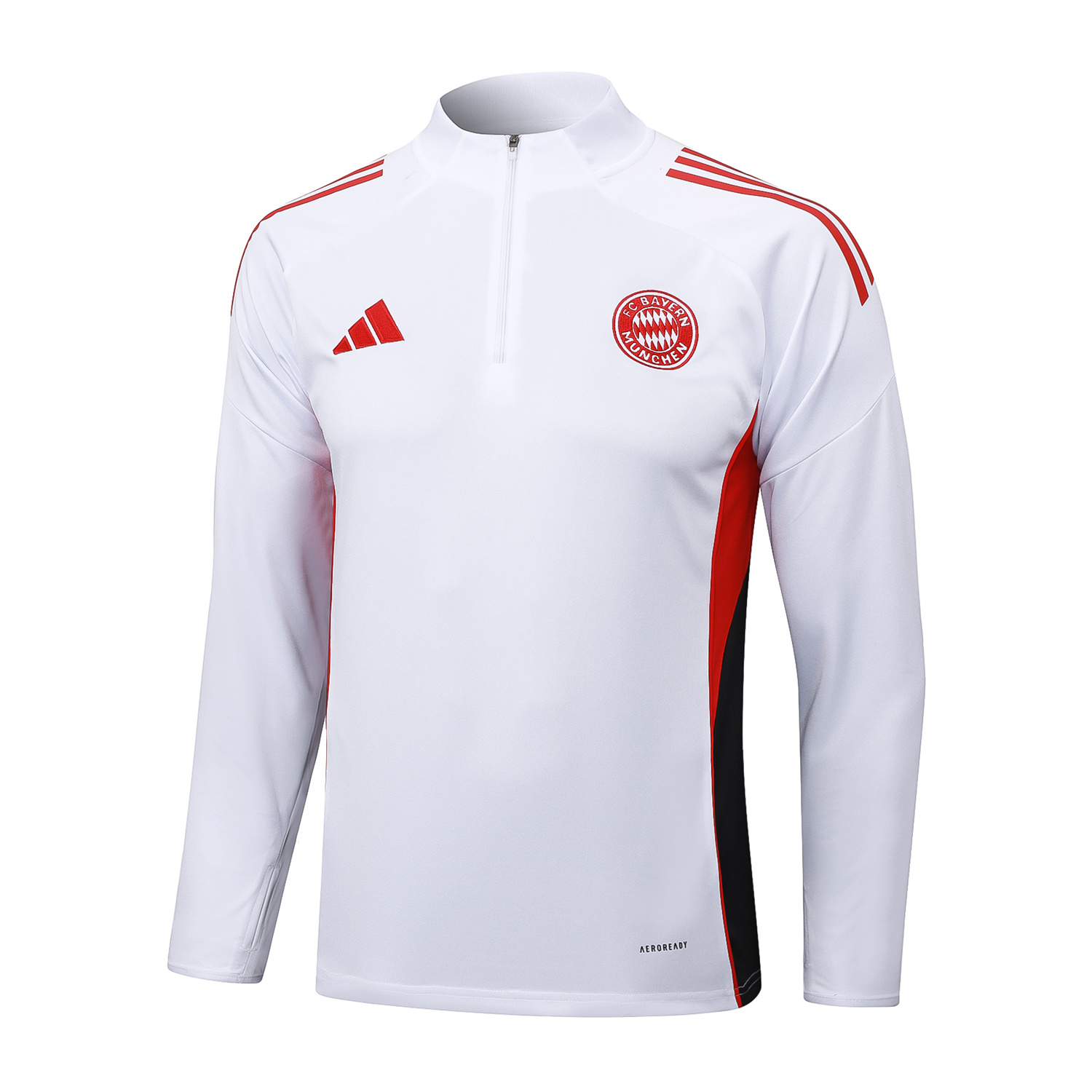 AlphaJersey-Bayern Munich 25-26 Long Sleeve Training Set - Dark Red