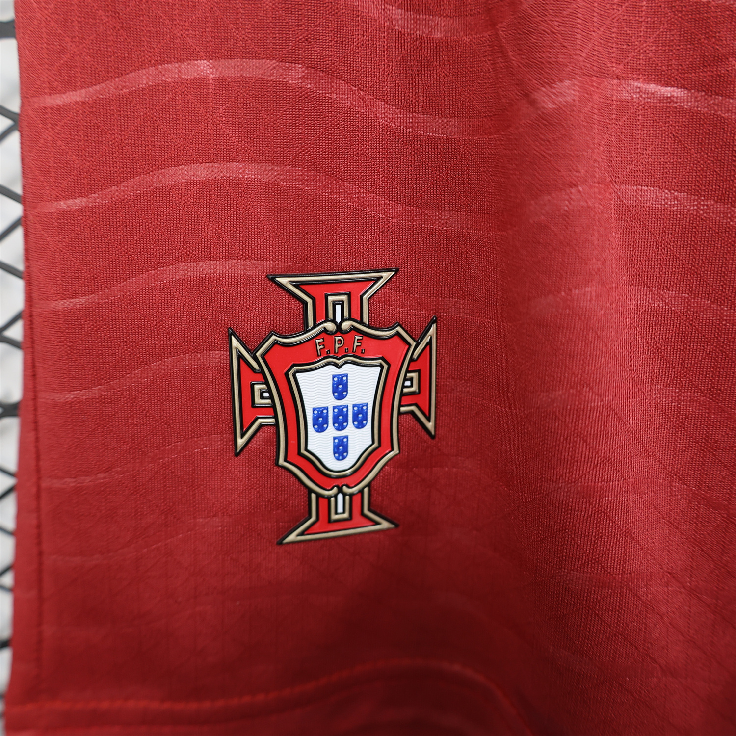AlphaJersey-Portugal 2026 Home Red Shorts - Player Version