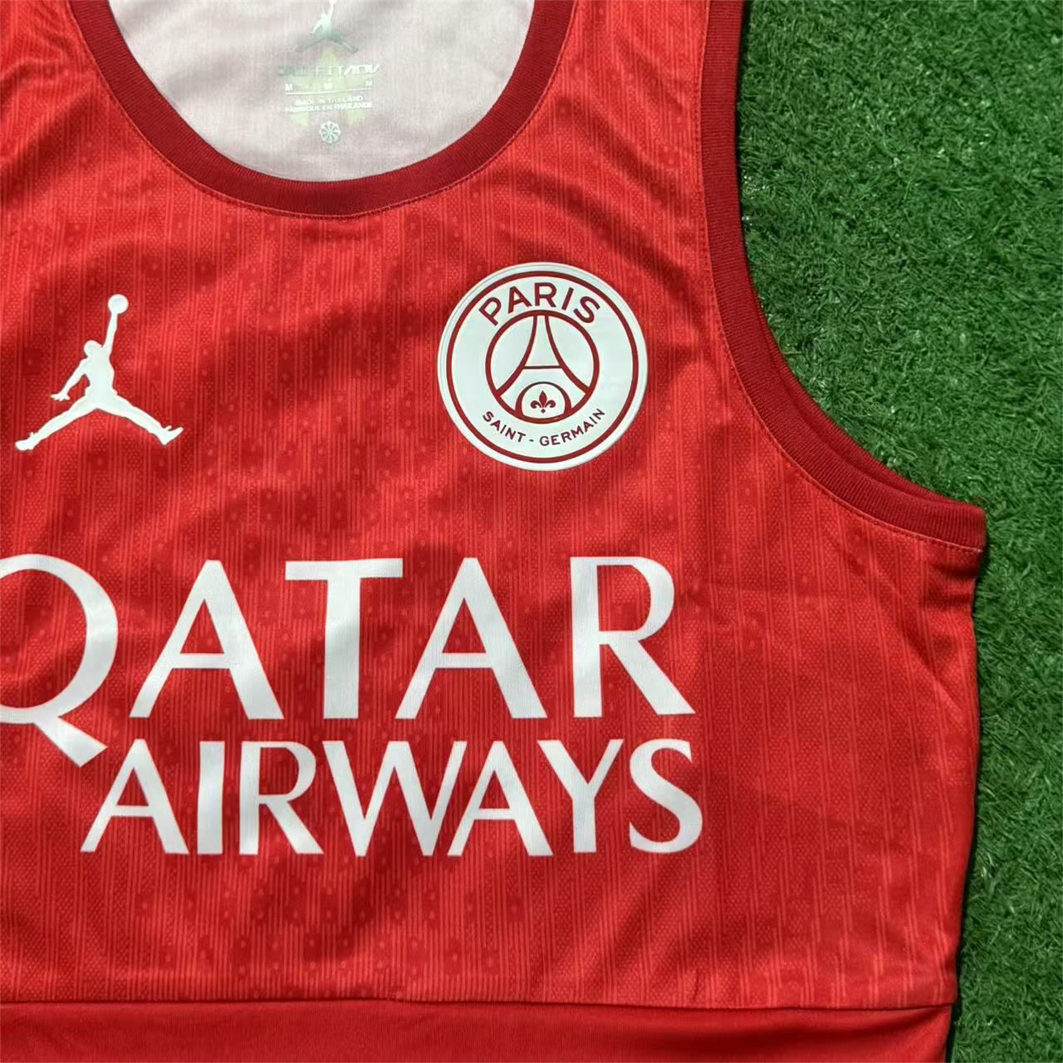 AlphaJersey-Women's Paris Saint-Germain PSG 25-26 Red Yoga Vest