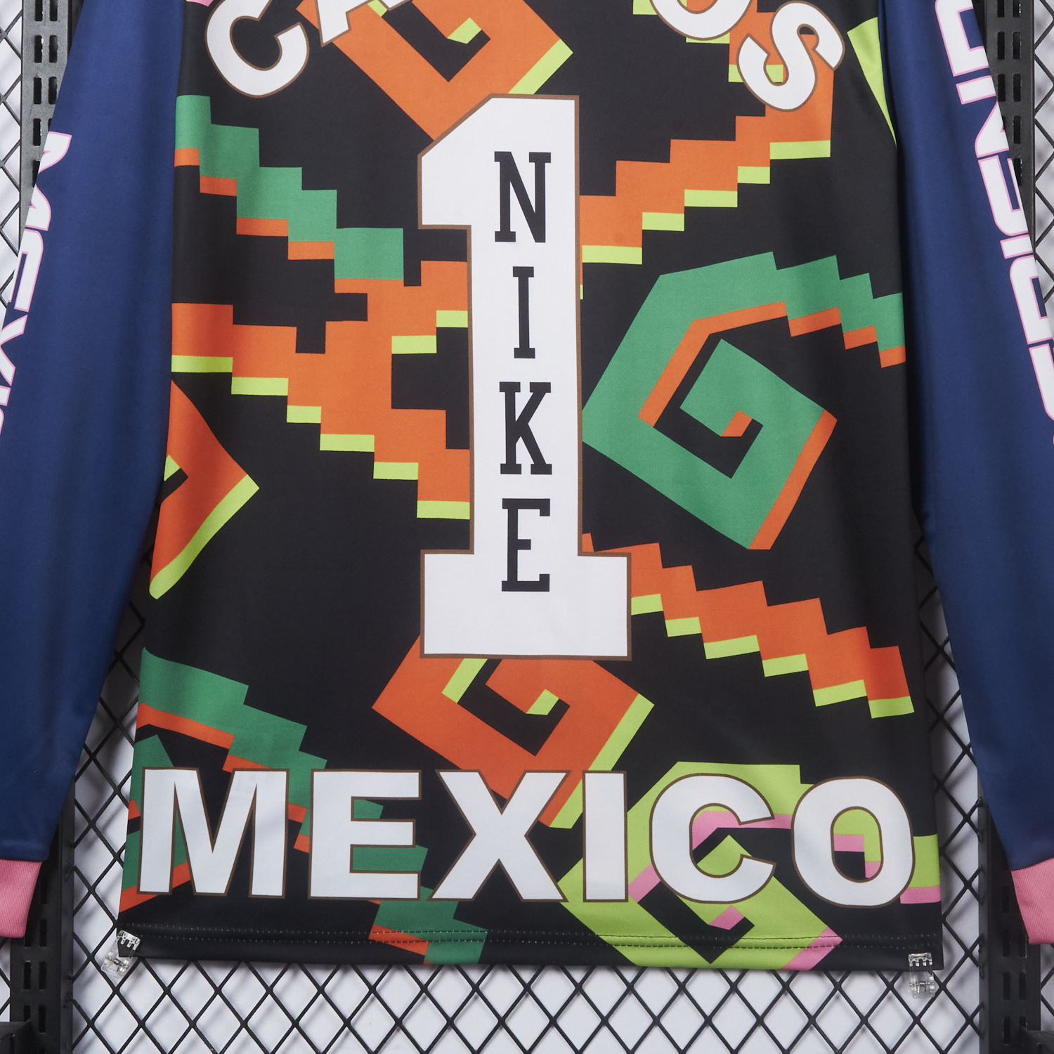 AlphaJersey-Mexico 2026 Hollywood Goalkeeper Campos Special Long Sleeves Jersey - Fans Version