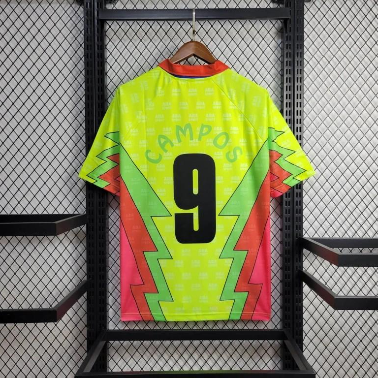 AlphaJersey-Retro Mexico 1995 Goalkeeper Green Jersey
