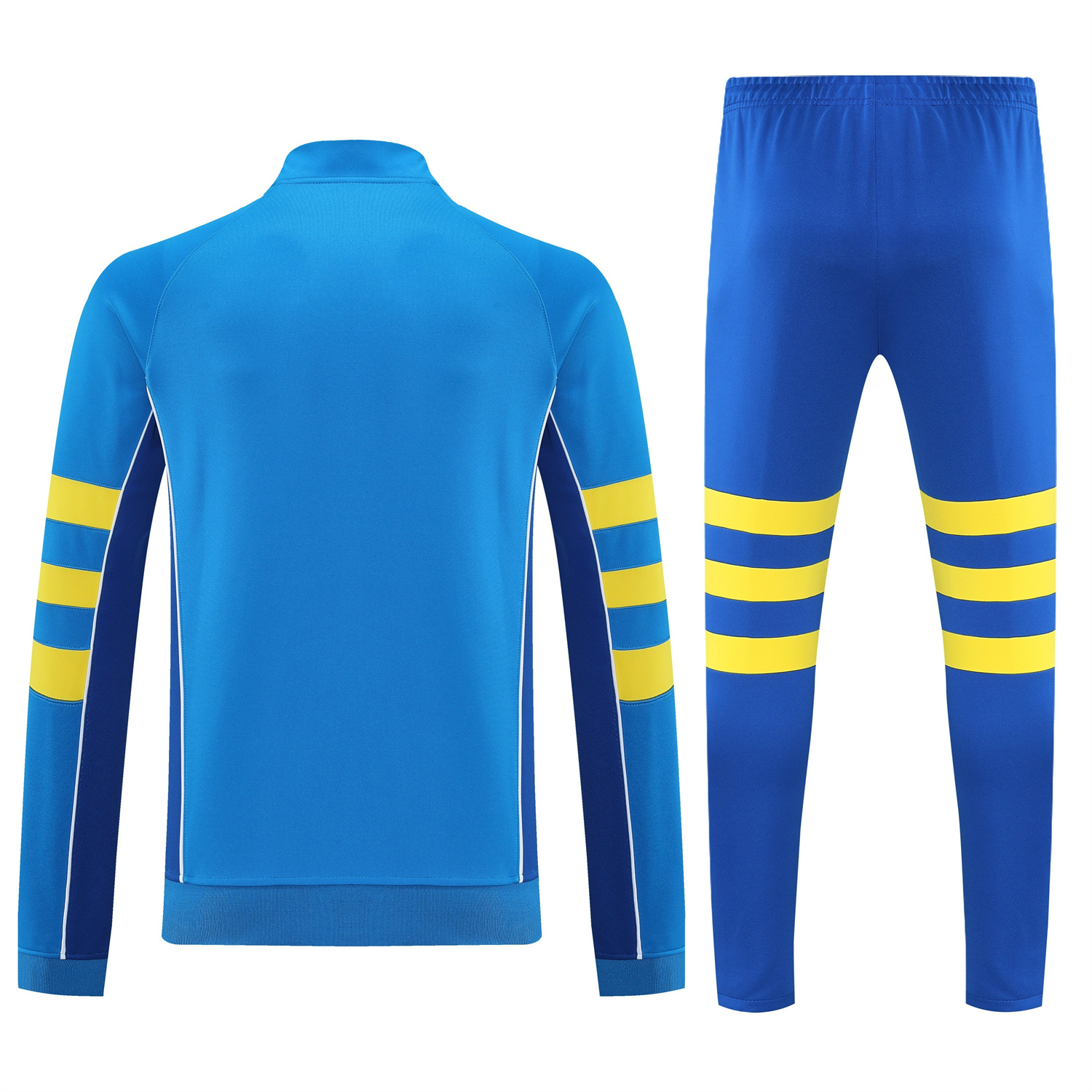 AlphaJersey-Boca Juniors 25-26 Jacket Training Tracksuit - Light Blue Jackets & Blue Pants