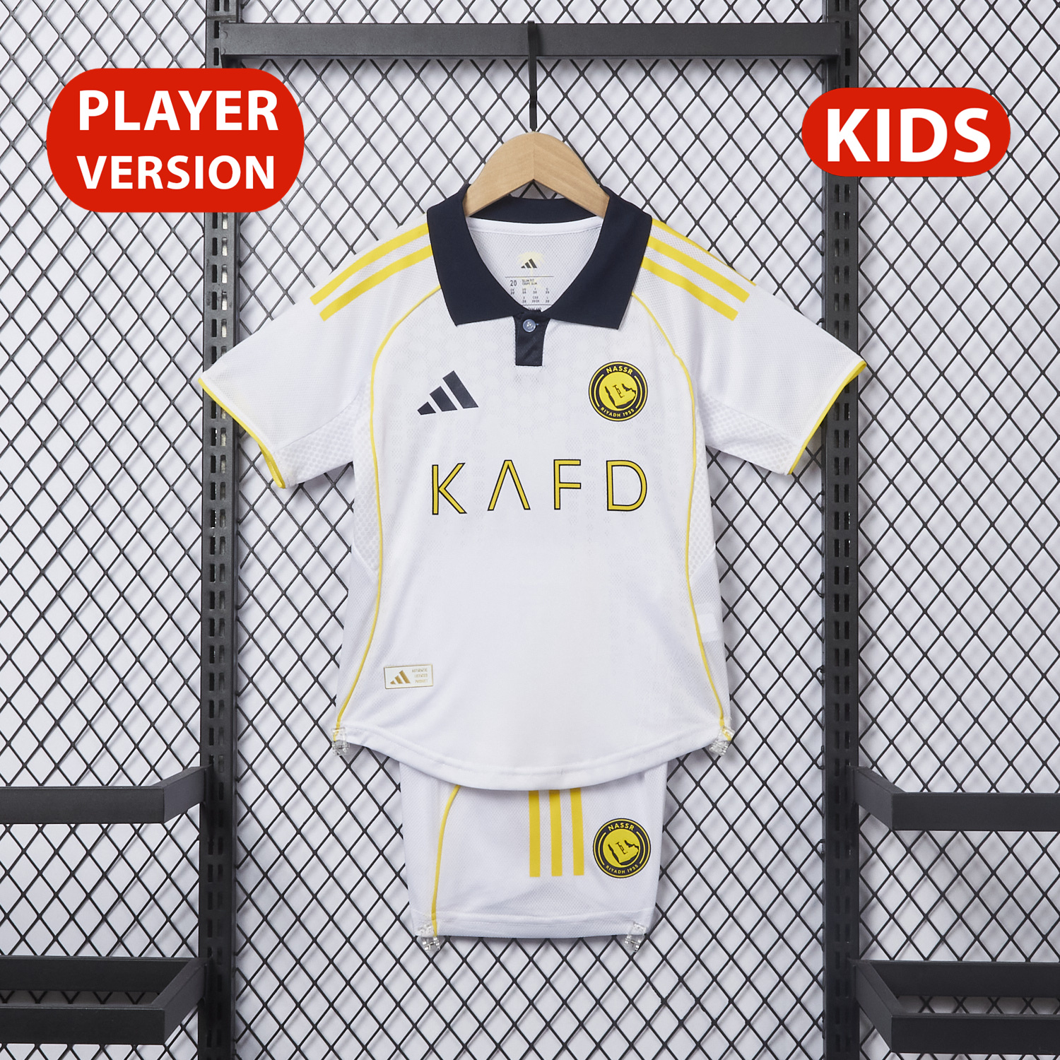 AlphaJersey-Al Nassr Riyadh Victory 25-26 Third Kids Kit - Player Version