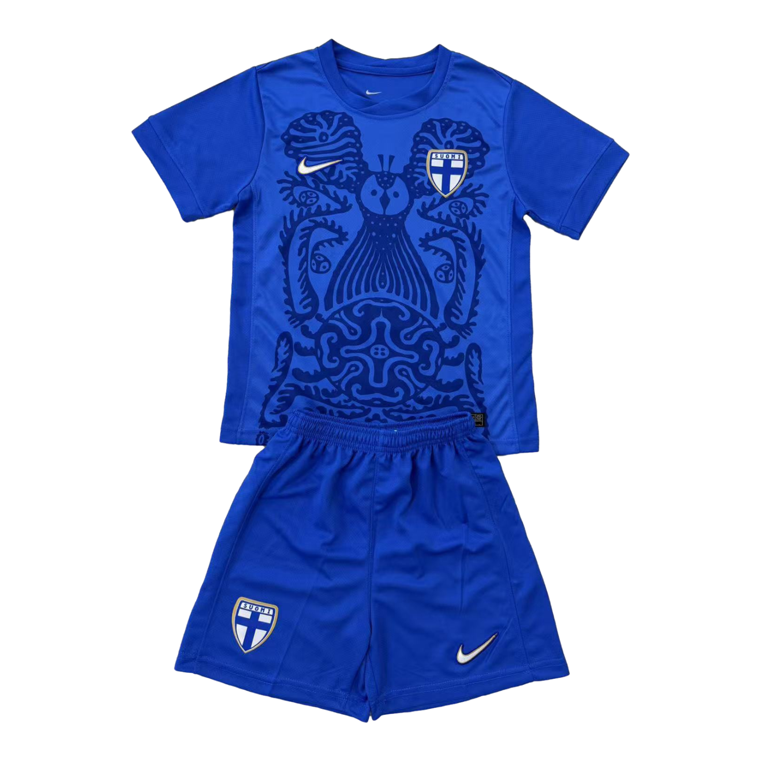 AlphaJersey-Finland 2026 Away Men's Adult Jersey Set - Fans Version