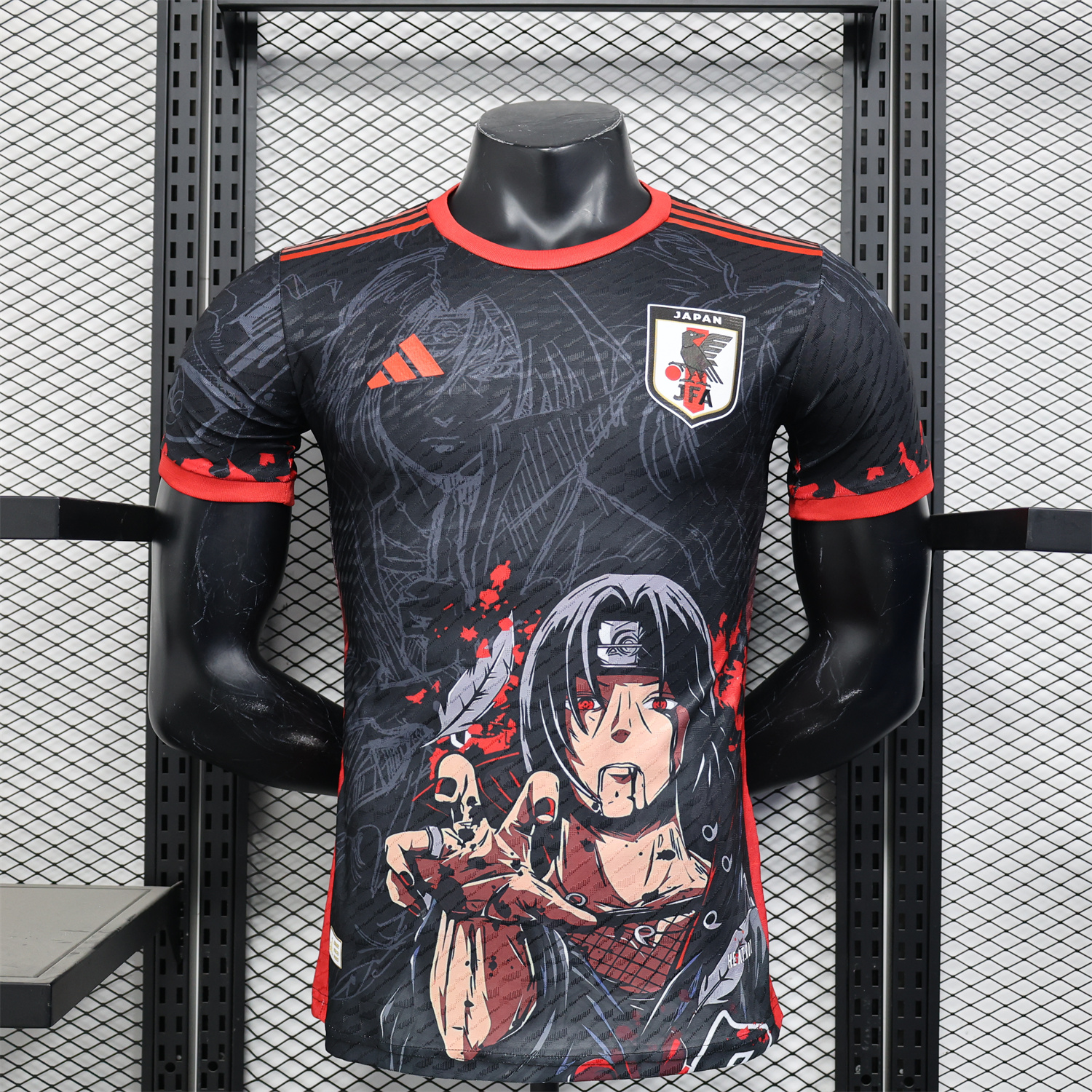 AlphaJersey-Japan 25-26 Uchiha Itachi Amaterasu Special Edition Jersey - Player Version