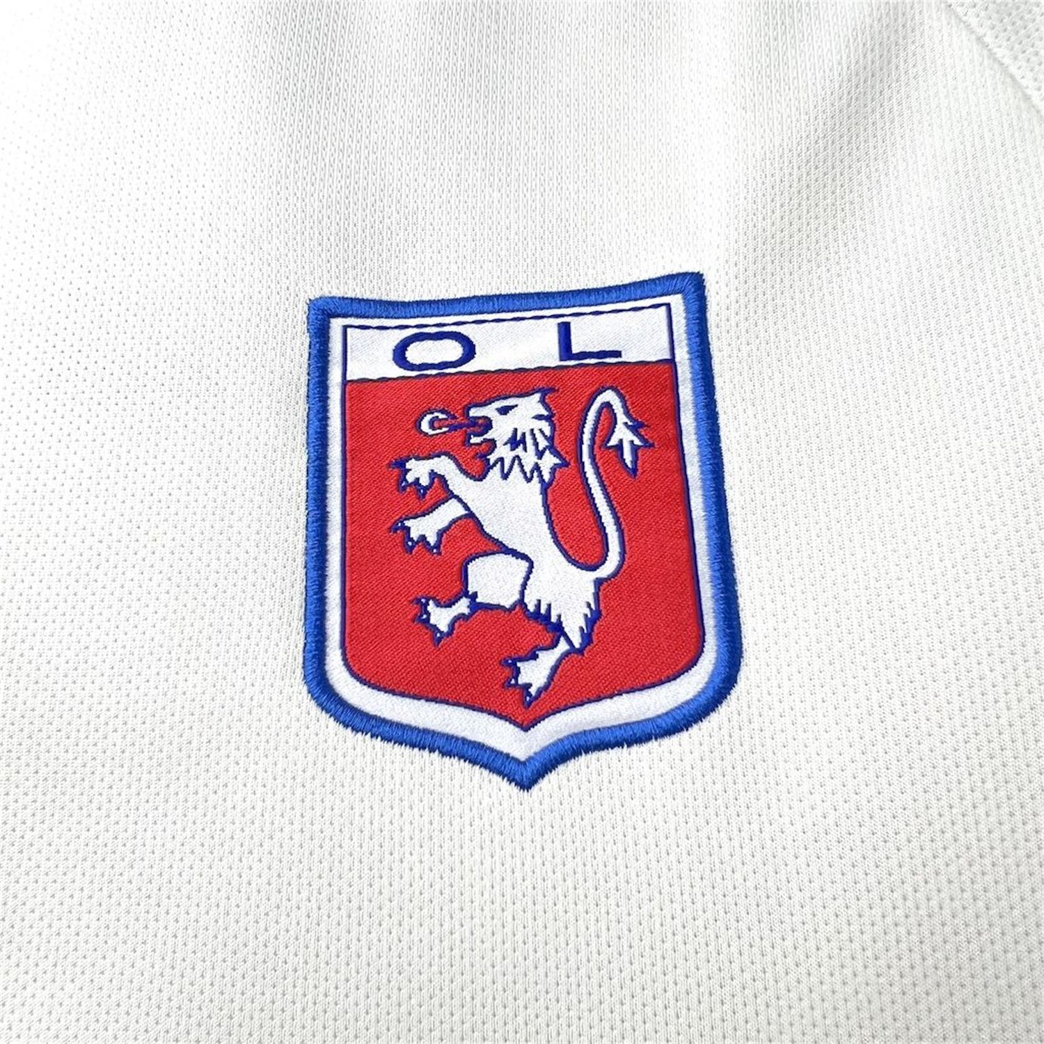 AlphaJersey-Lyon 25-26 75-Year Anniversary White Jersey - Fans Version
