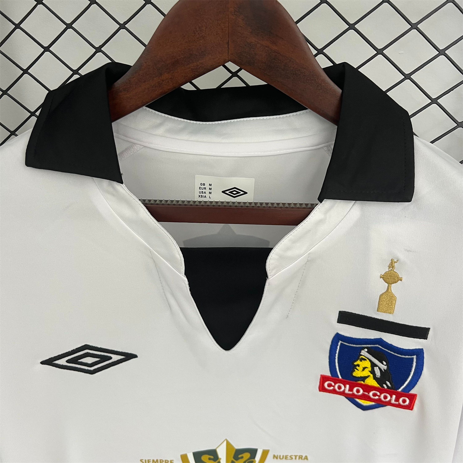 AlphaJersey-Retro Colo Colo 2013 Home White Jersey