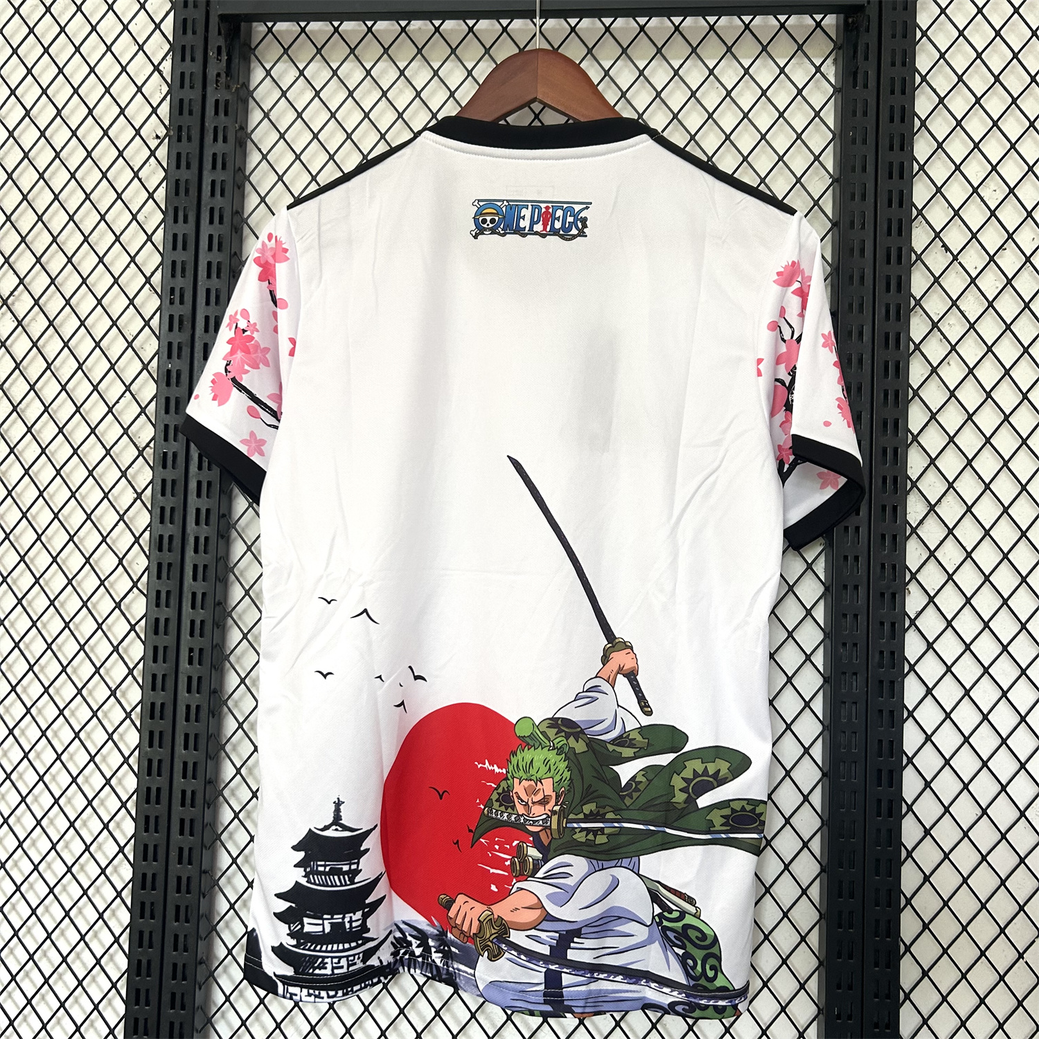 AlphaJersey-Japan 25-26 Roronoa Zoro White Special Jersey - Fans Version