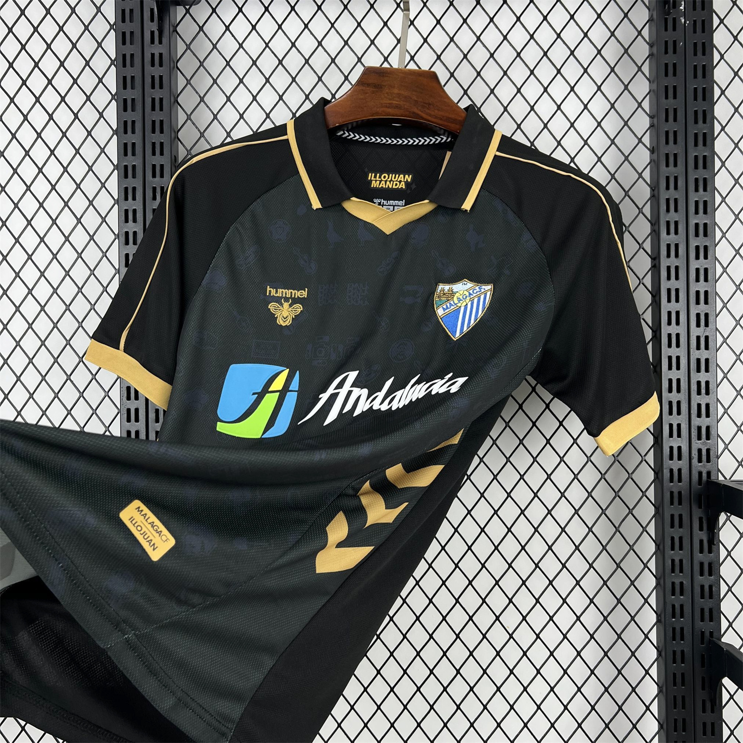 AlphaJersey-CD Leganés 25-26 Retro Style Black Jersey - Fans Version
