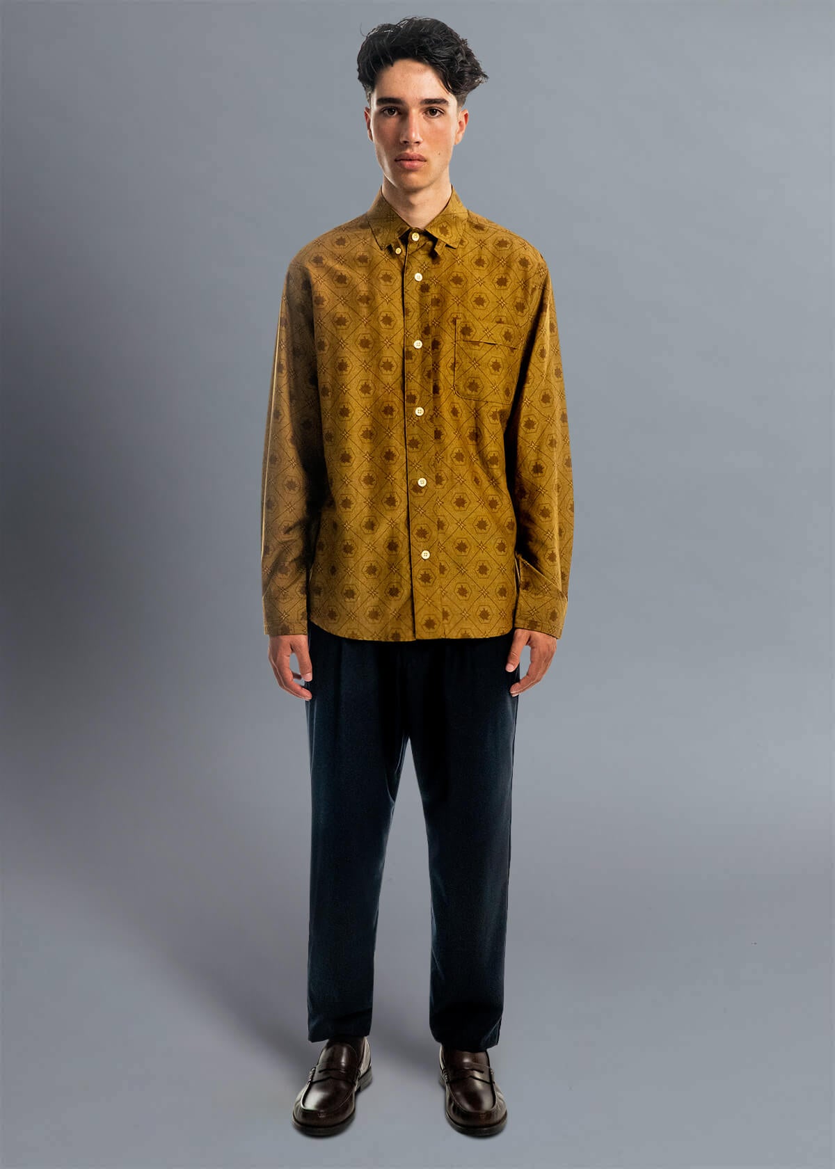 Dot Motif Silk Blend | Modern Menswear by yycbvcnbmmnbm