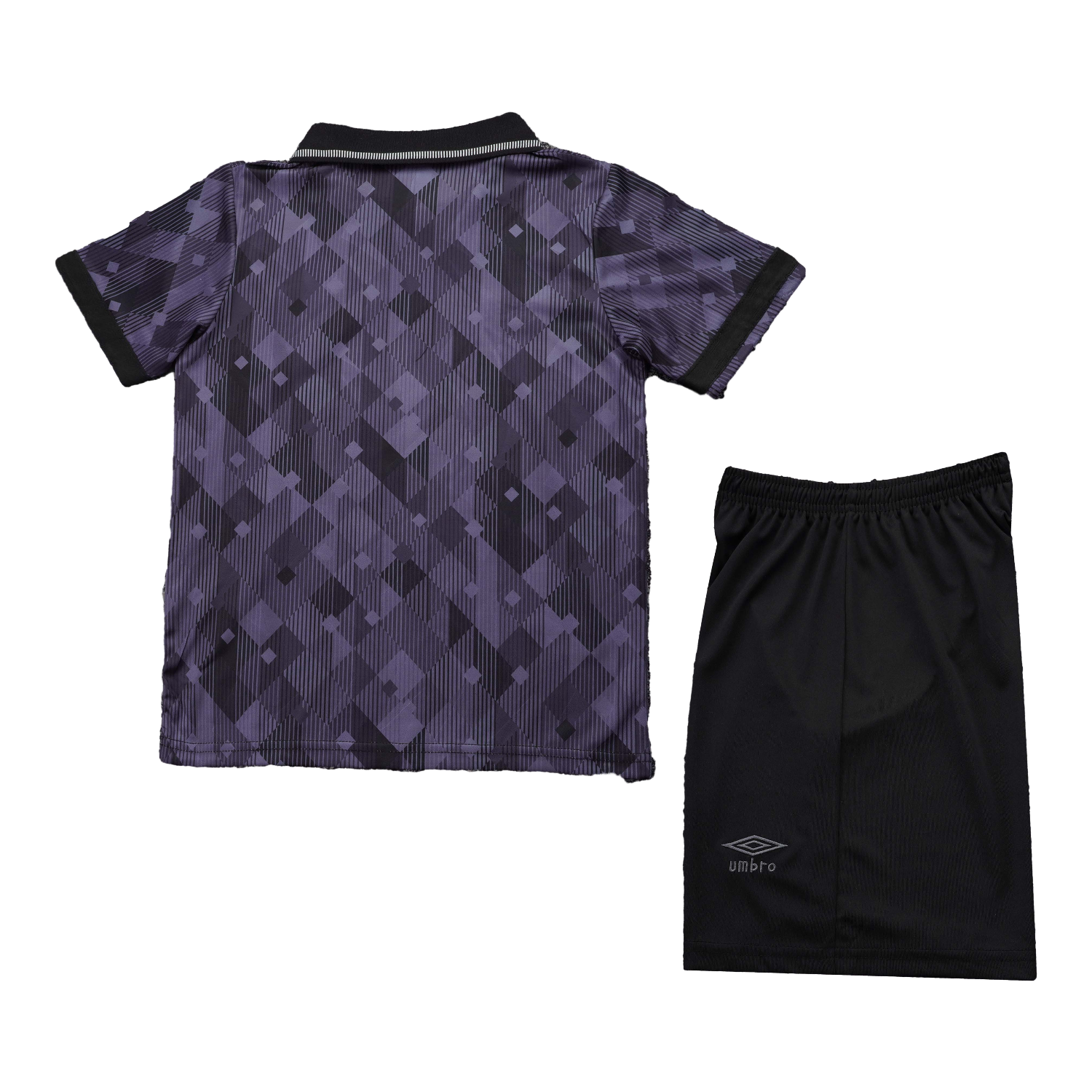 AlphaJersey-Retro England 1990 Black Special Kids Kit