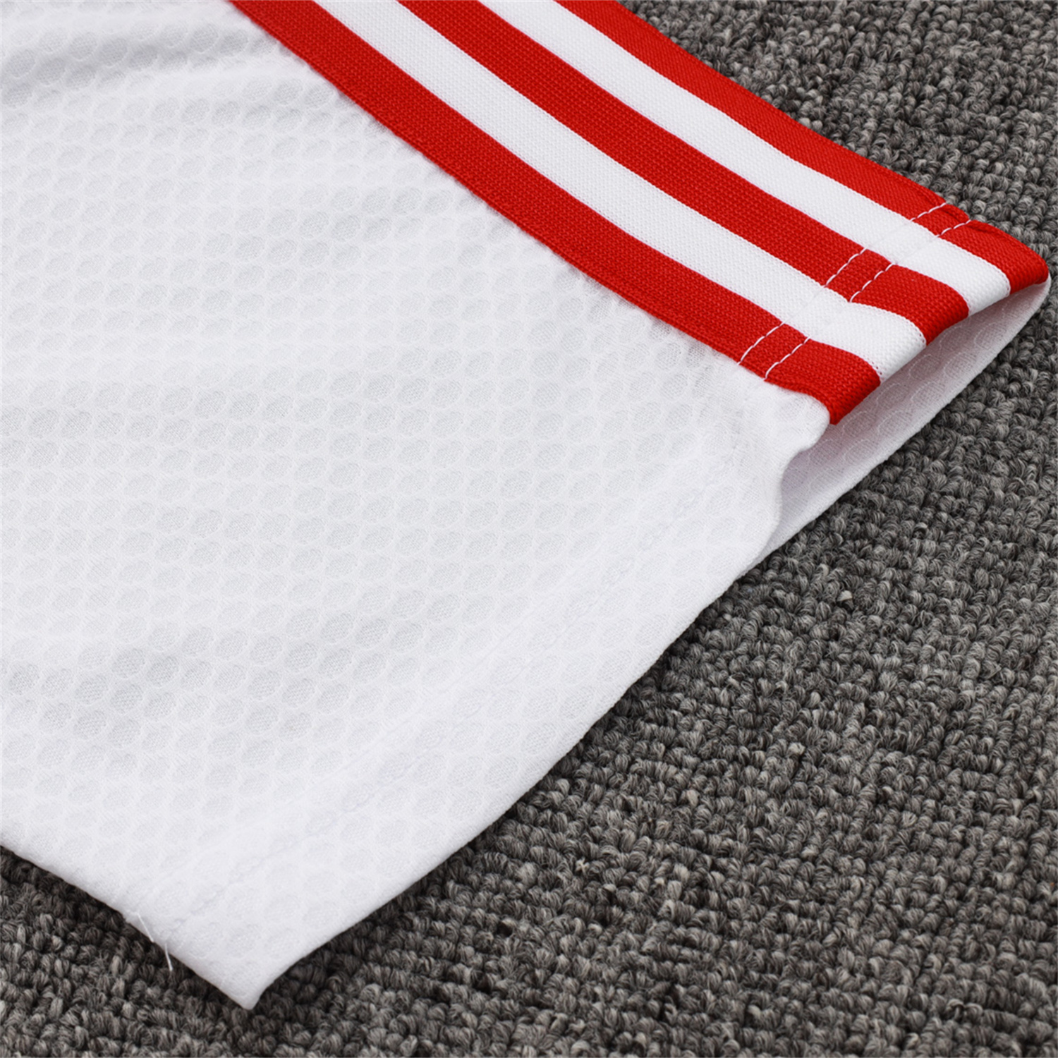 AlphaJersey-Bayern Munich 2025 125th Anniversary Short-Sleeve Training Set - White Top and Shorts