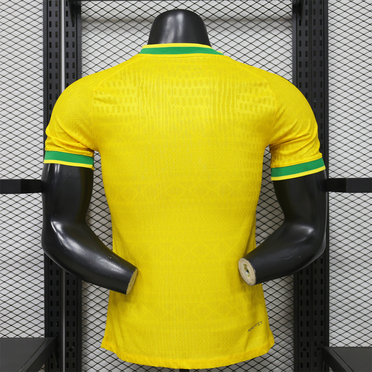AlphaJersey-Brazil 2026 Green Edge Yellow Special Jersey - Player Version