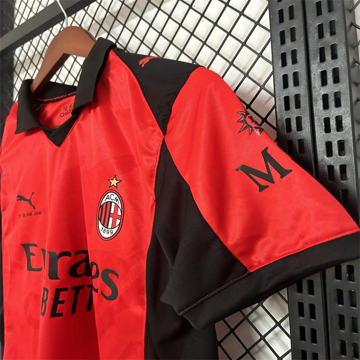AlphaJersey-AC Milan 25-26 Fourth Red Jersey - Fans Version