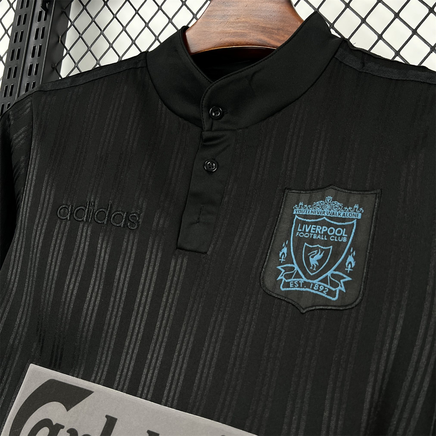 AlphaJersey-Retro Liver.pool 1995-96 Black Special Jersey